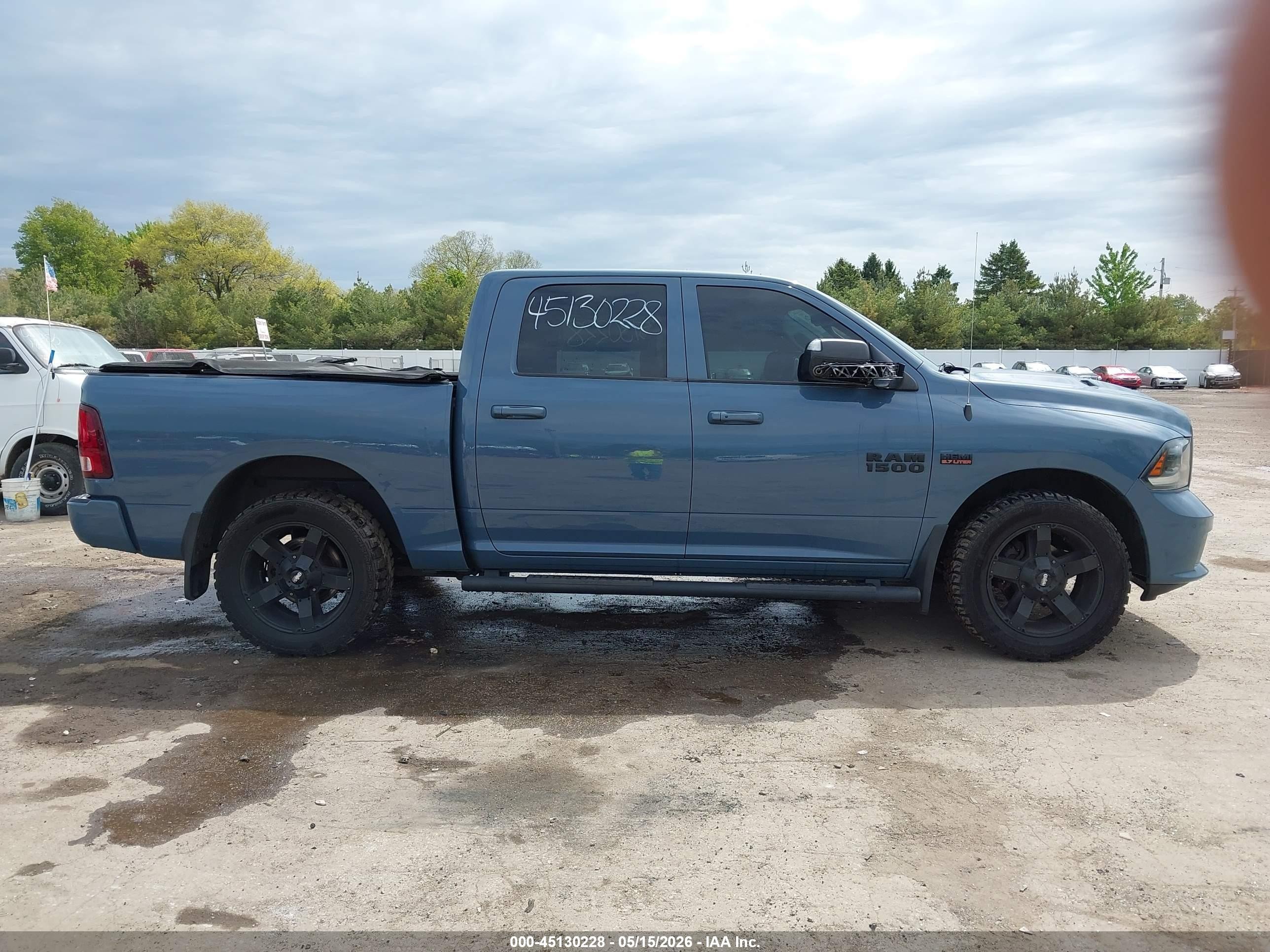 2015 Ram 1500 Sport Blue vin: 1C6RR7MT4FS770877