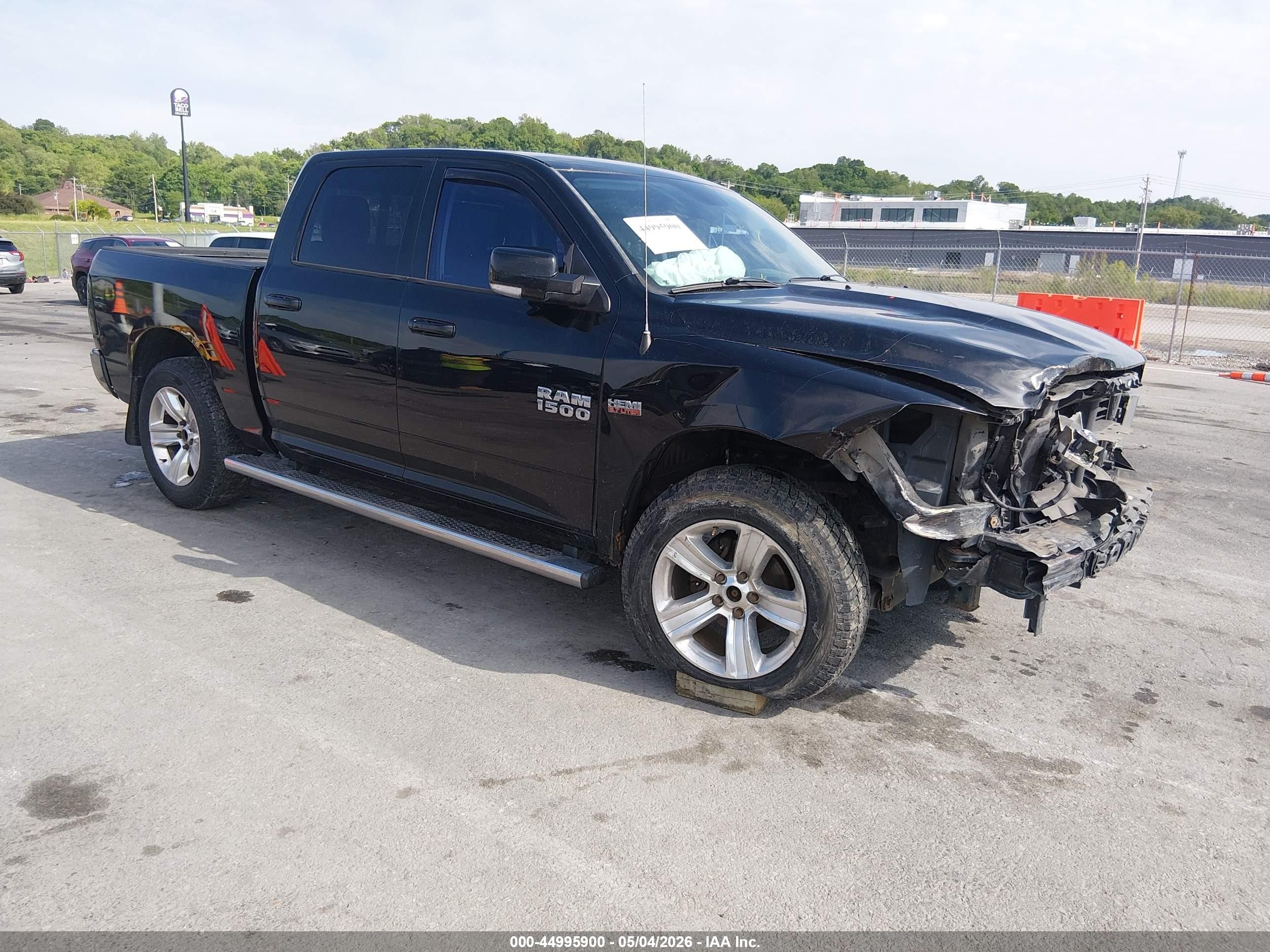 2014 Ram 1500 Sport Black vin: 1C6RR7MT5ES186065
