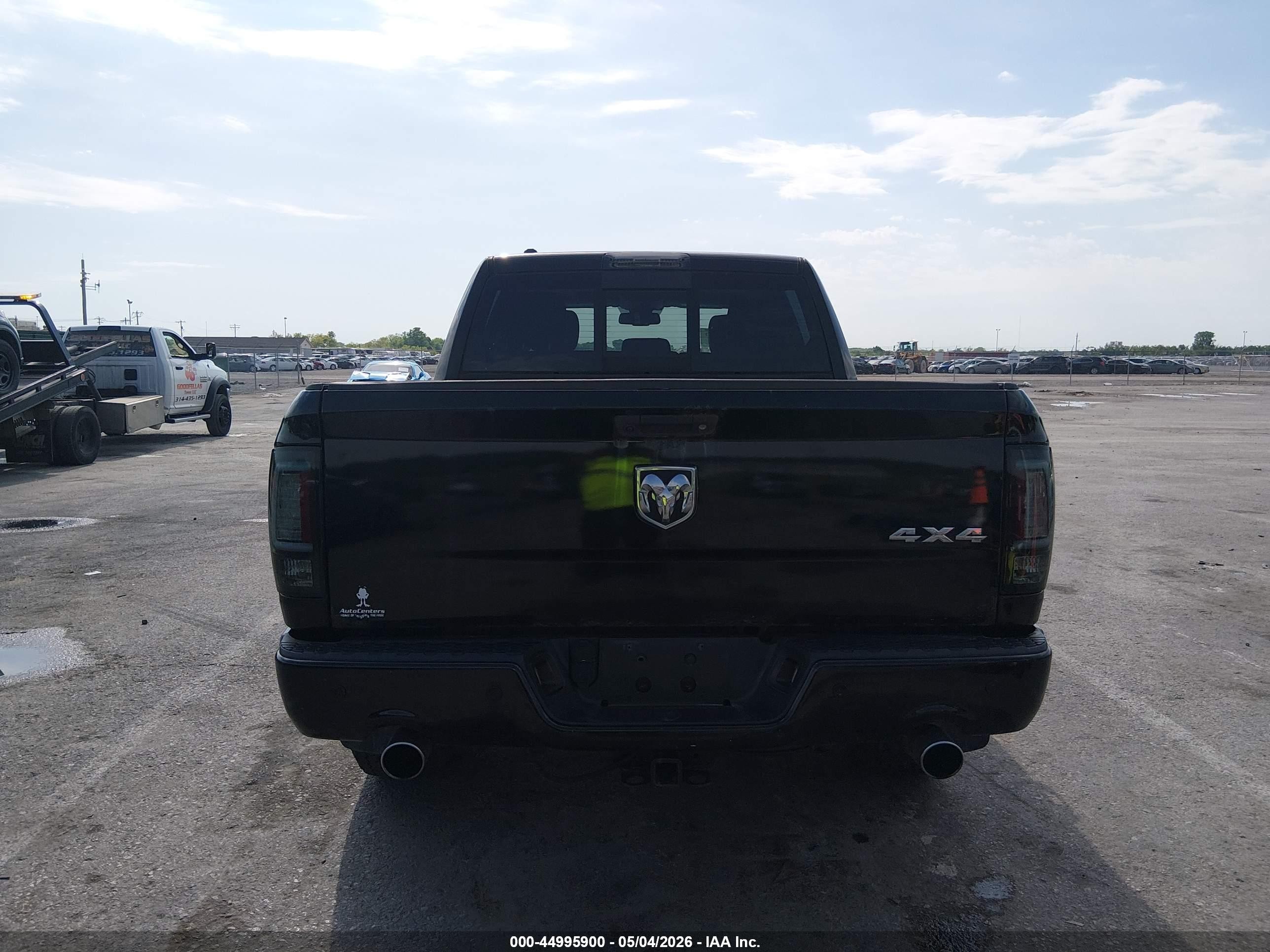 2014 Ram 1500 Sport Black vin: 1C6RR7MT5ES186065