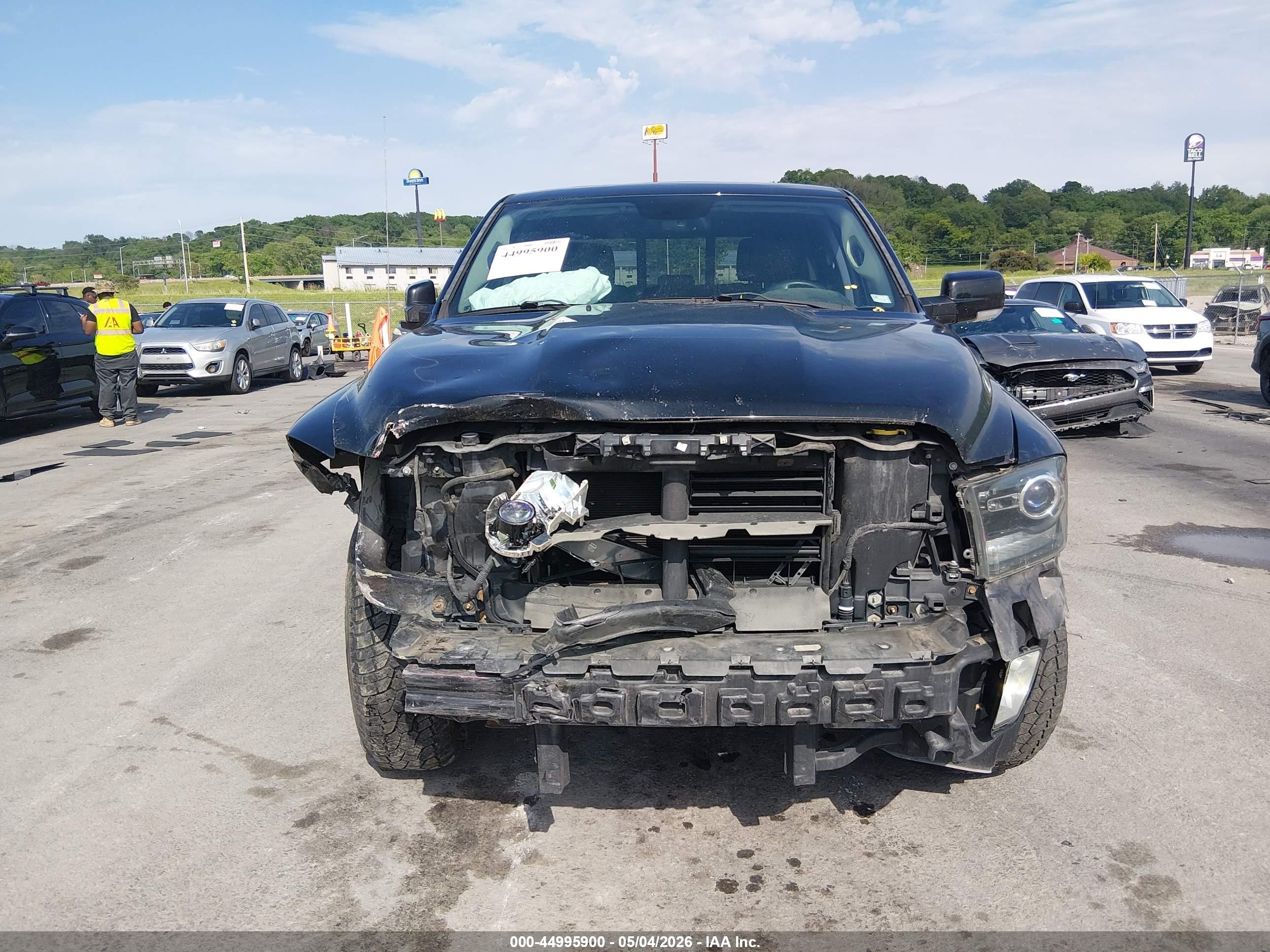 2014 Ram 1500 Sport Black vin: 1C6RR7MT5ES186065