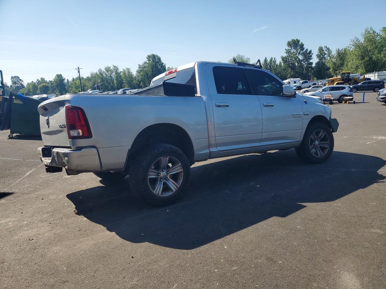 2014 Ram 1500 Sport Gray vin: 1C6RR7MT5ES252095