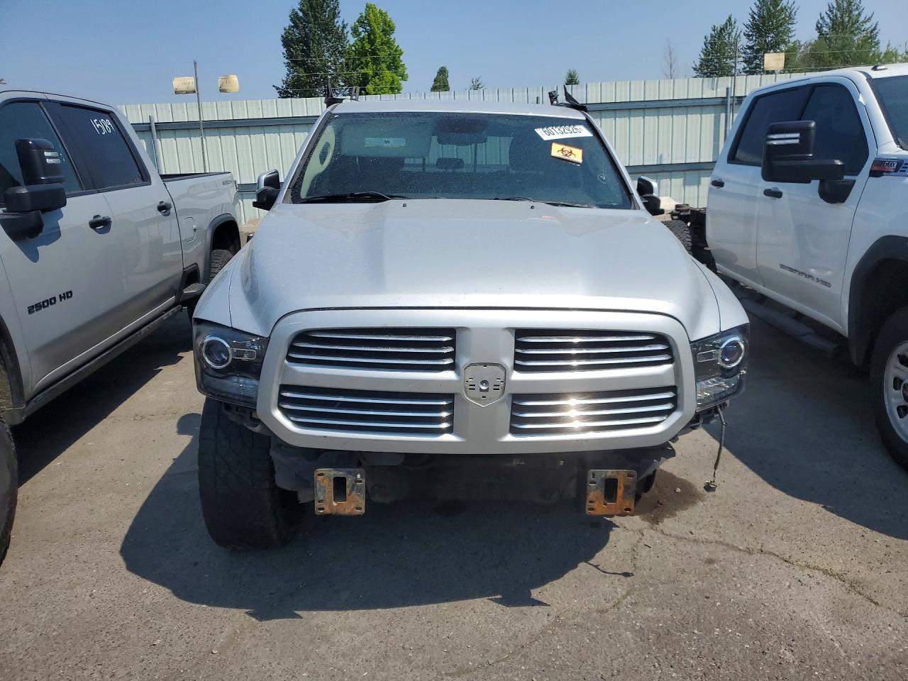 2014 Ram 1500 Sport Gray vin: 1C6RR7MT5ES252095