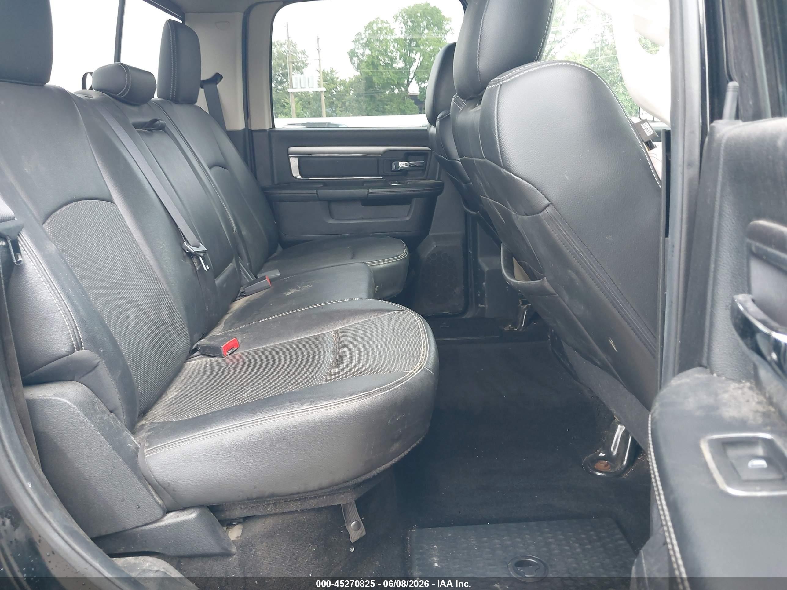 2014 Ram 1500 Sport Черный vin: 1C6RR7MT5ES324848