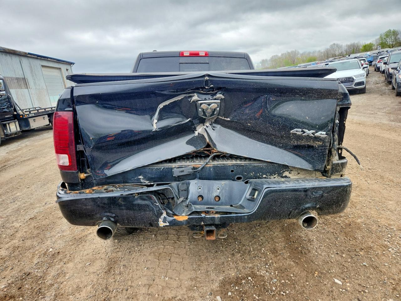 2014 Ram 1500 Sport Черный vin: 1C6RR7MT5ES334859