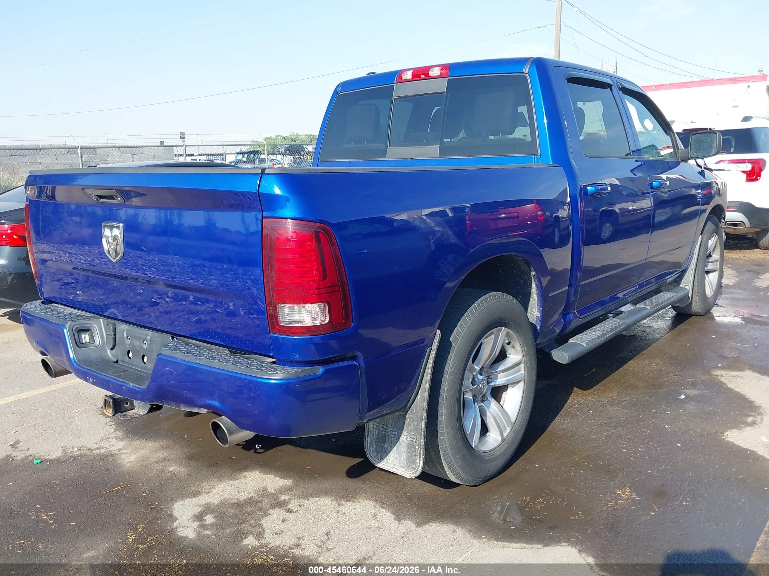 2015 Ram 1500 Sport Blue vin: 1C6RR7MT5FS545139