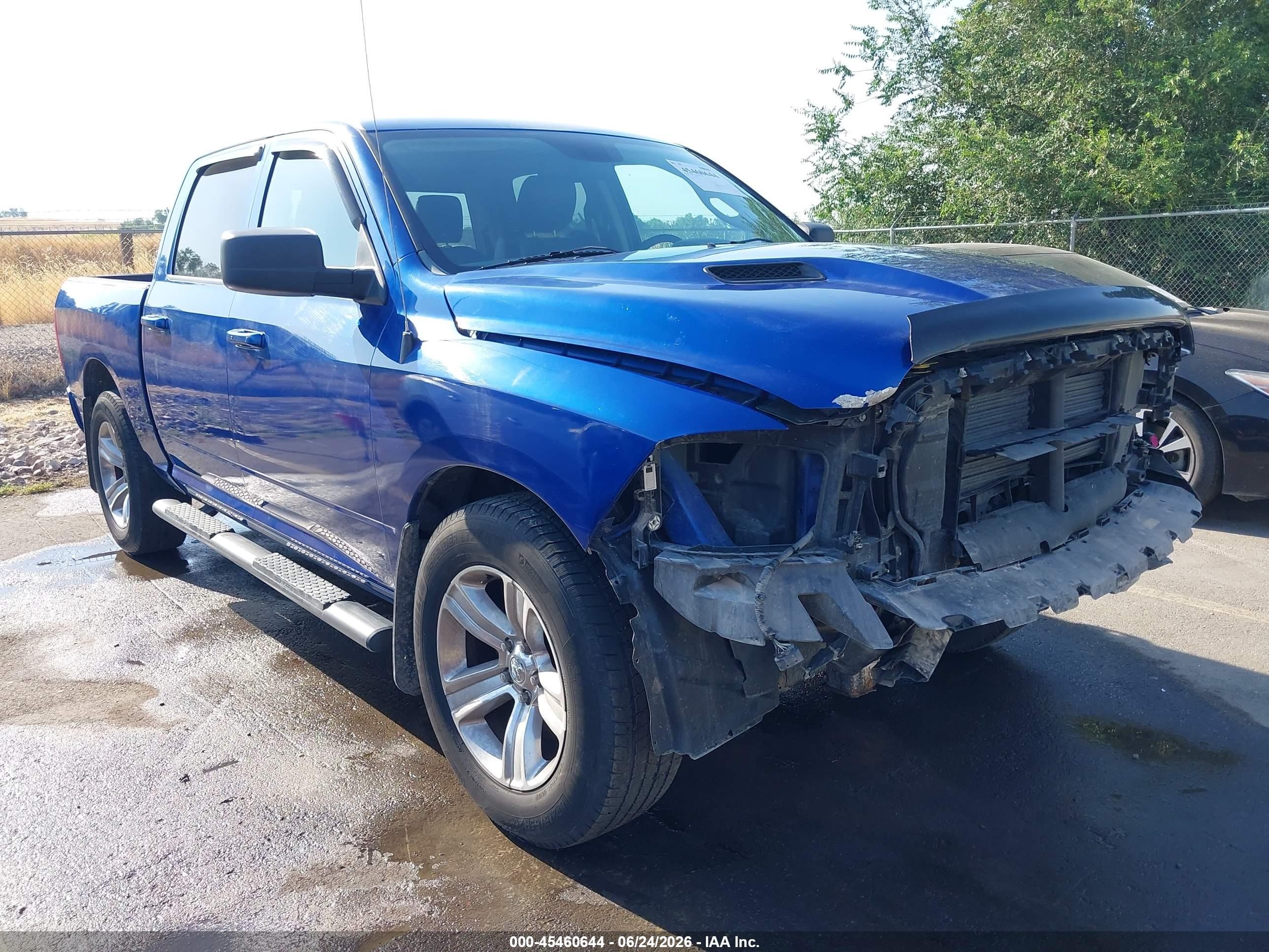 2015 Ram 1500 Sport Blue vin: 1C6RR7MT5FS545139