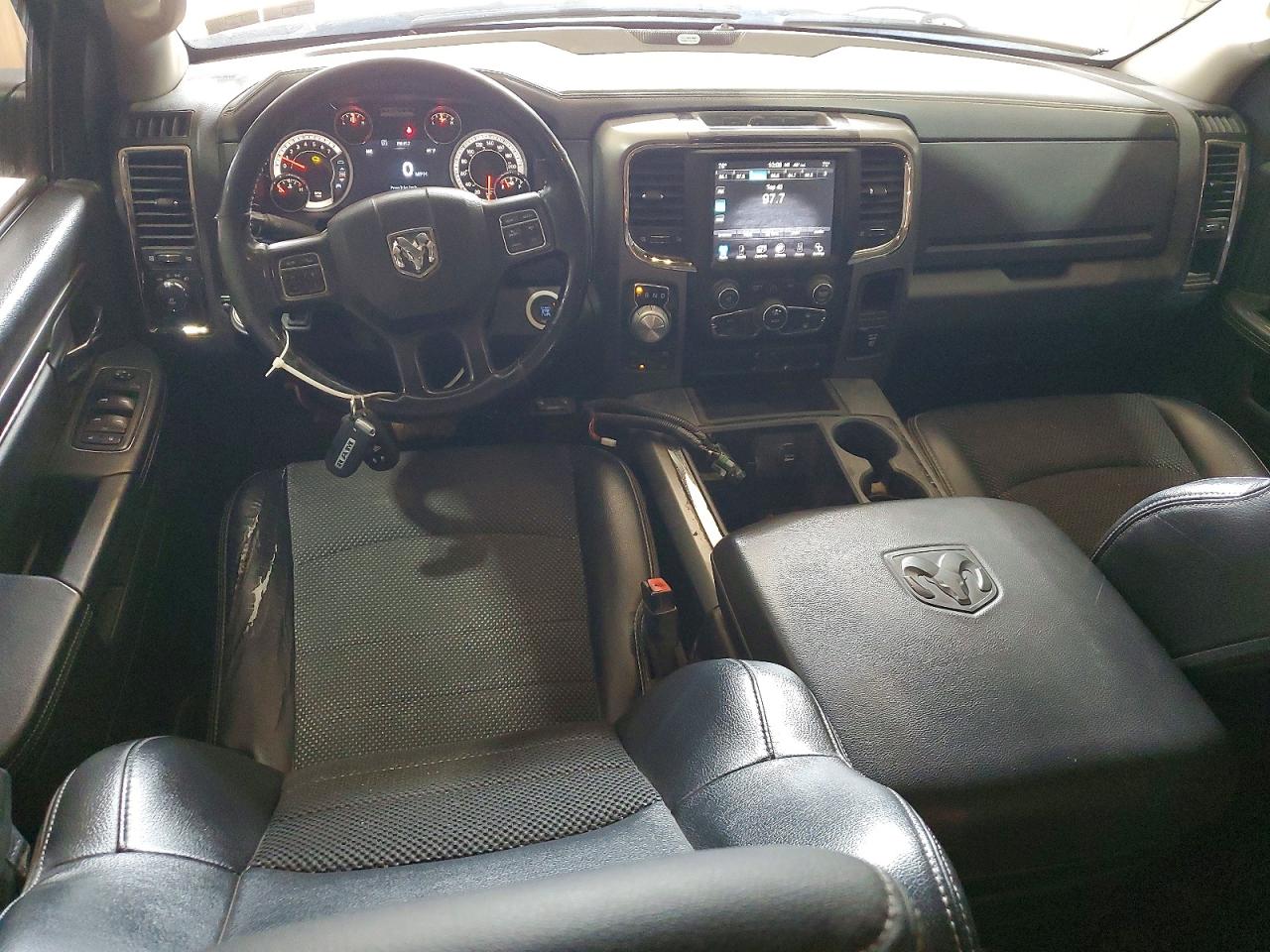 2015 Ram 1500 Sport Black vin: 1C6RR7MT5FS707397