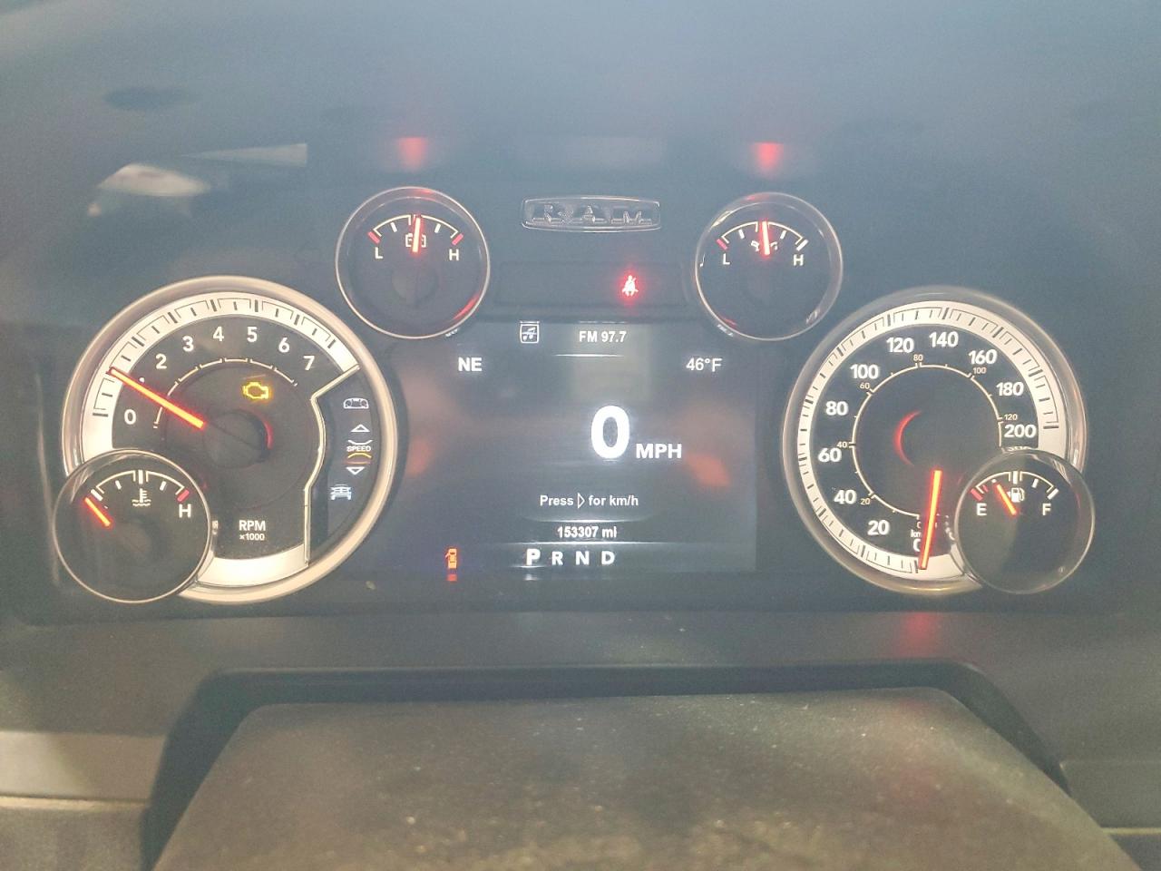 2015 Ram 1500 Sport Black vin: 1C6RR7MT5FS707397