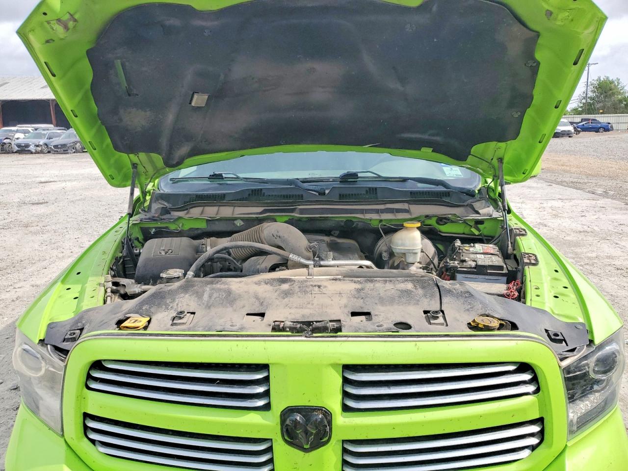 2017 Ram 1500 Sport Green vin: 1C6RR7MT5HS810371