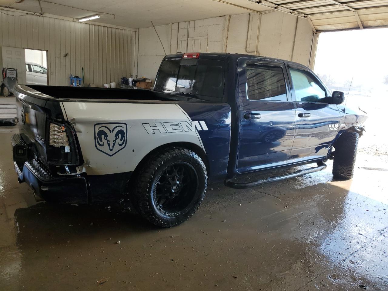 2015 Ram 1500 Sport Blue vin: 1C6RR7MT6FS532108