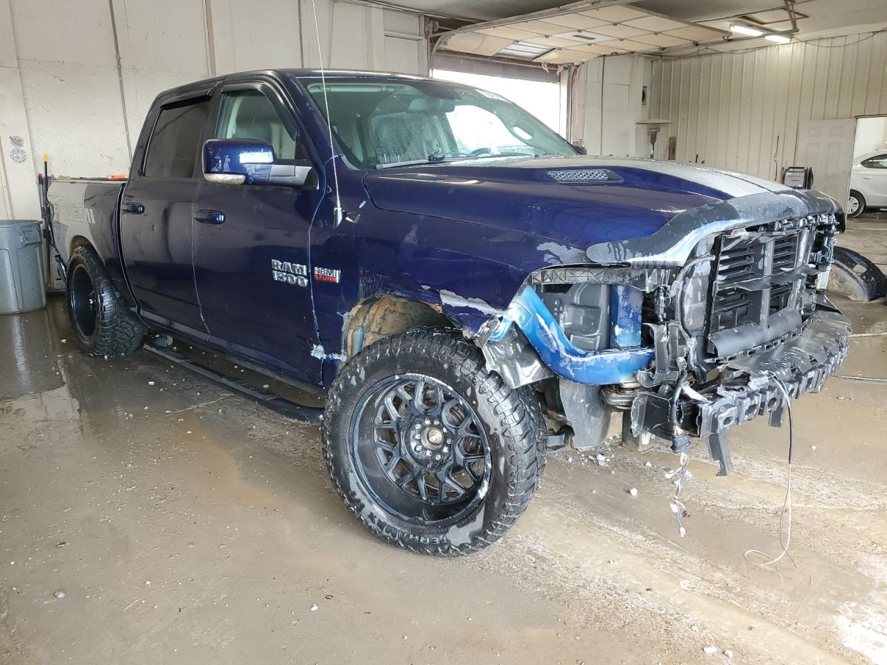 2015 Ram 1500 Sport Blue vin: 1C6RR7MT6FS532108