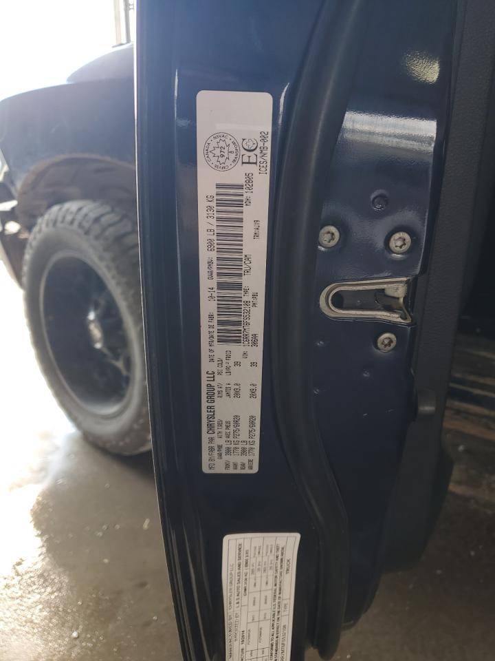2015 Ram 1500 Sport Blue vin: 1C6RR7MT6FS532108