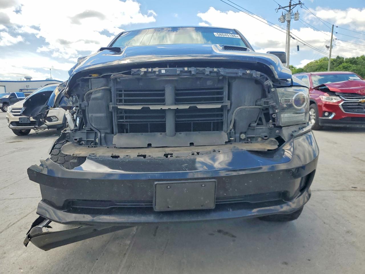 2015 Ram 1500 Sport Black vin: 1C6RR7MT6FS667721