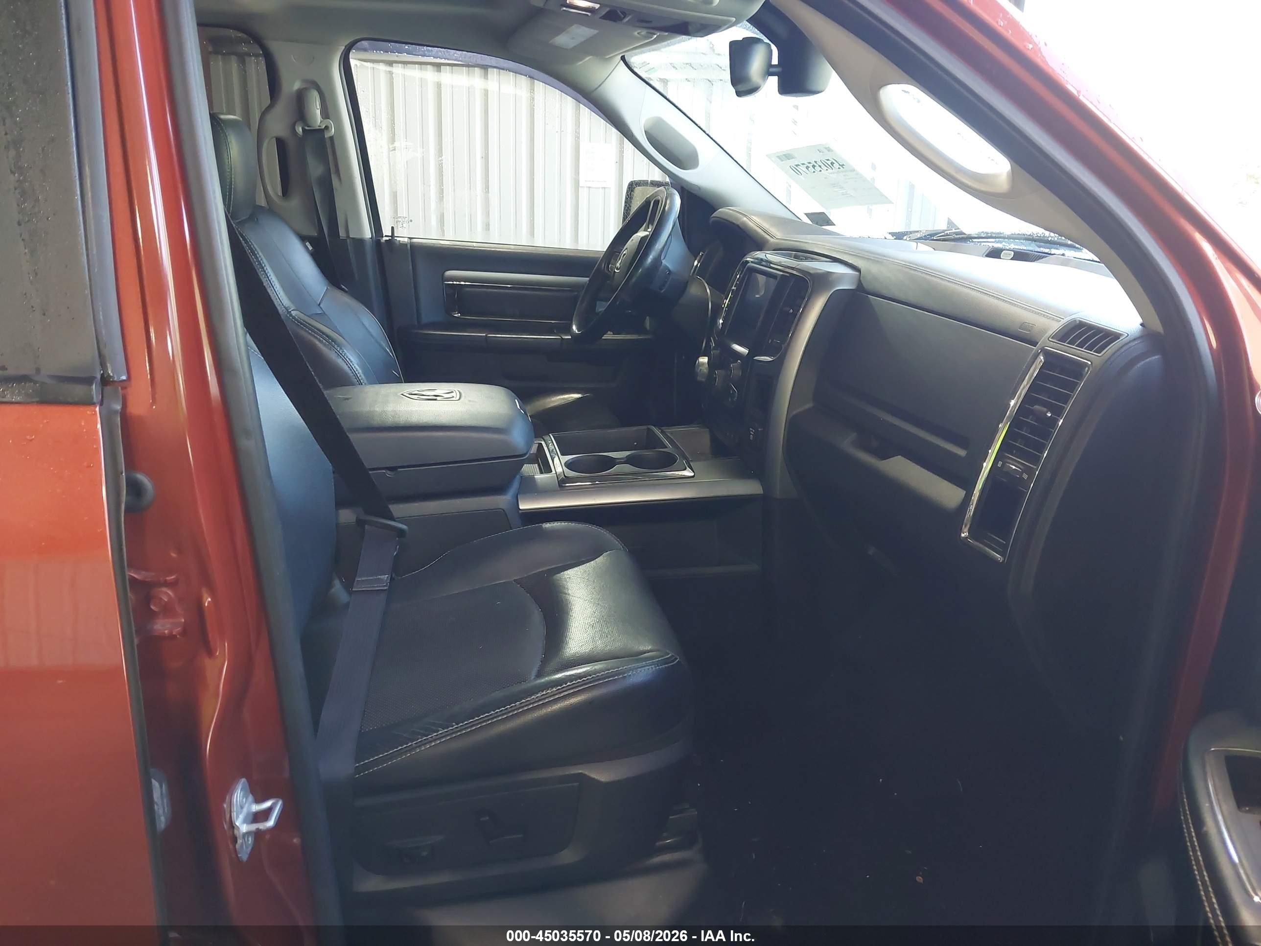 2013 Ram 1500 Sport Orange vin: 1C6RR7MT7DS652948
