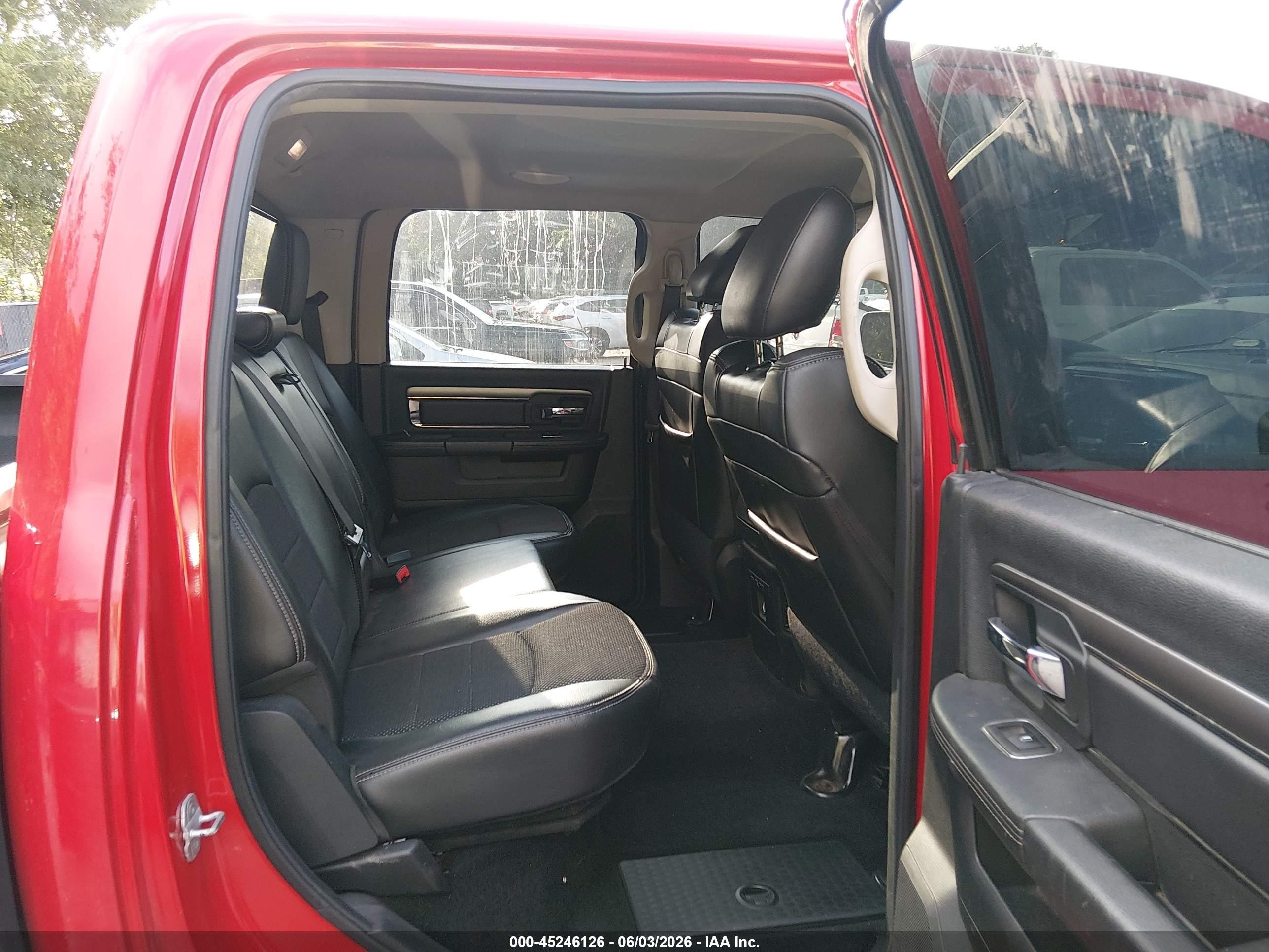 2014 Ram 1500 Sport Red vin: 1C6RR7MT7ES203027