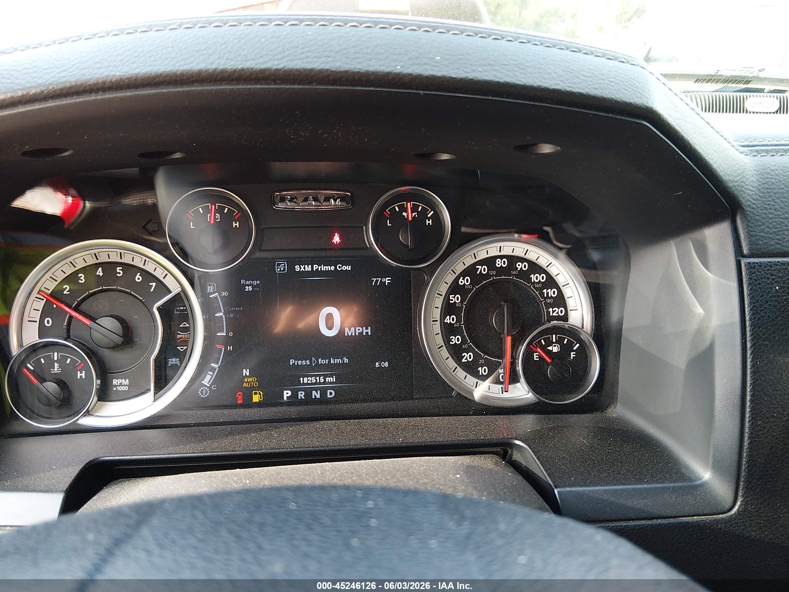2014 Ram 1500 Sport Red vin: 1C6RR7MT7ES203027