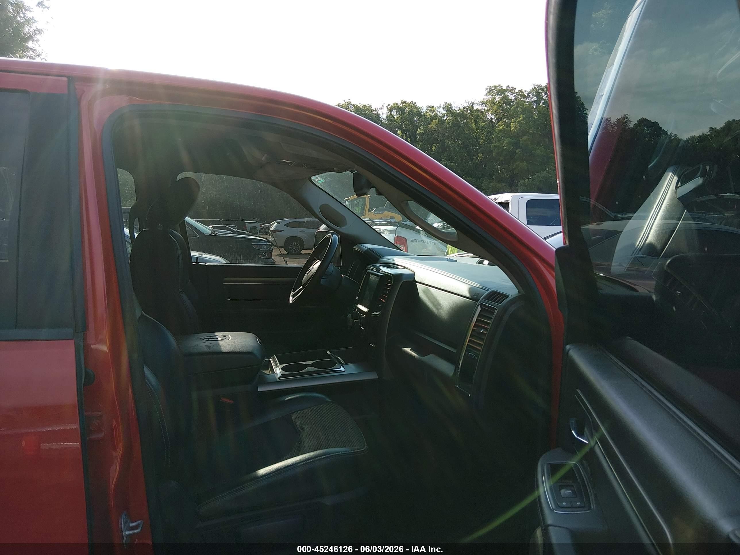 2014 Ram 1500 Sport Red vin: 1C6RR7MT7ES203027