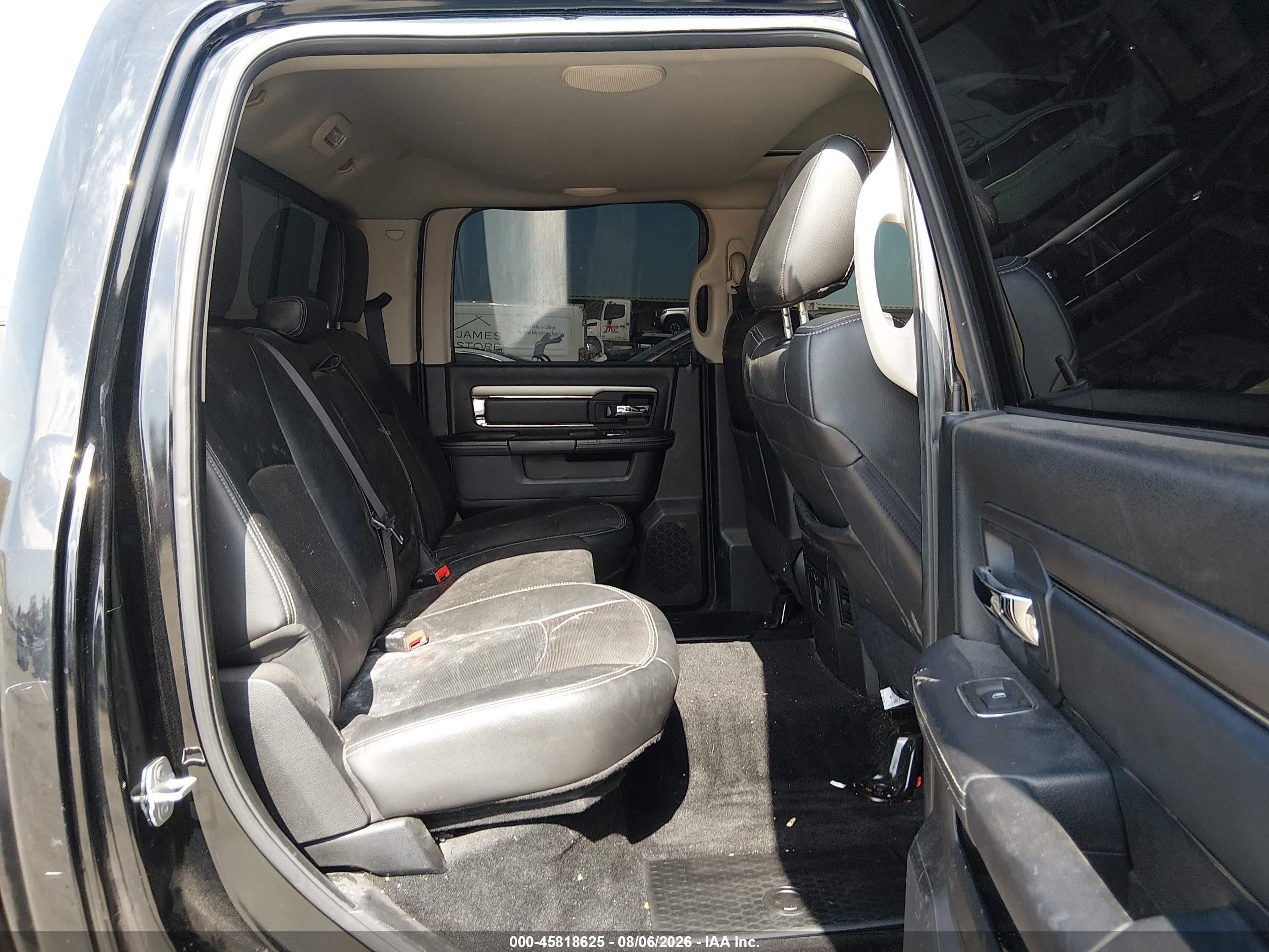 2014 Ram 1500 Sport Black vin: 1C6RR7MT7ES284224