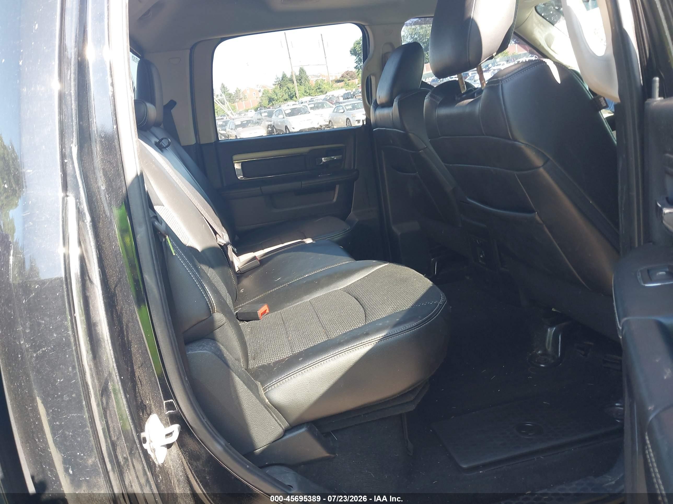 2014 Ram 1500 Sport Черный vin: 1C6RR7MT7ES303306