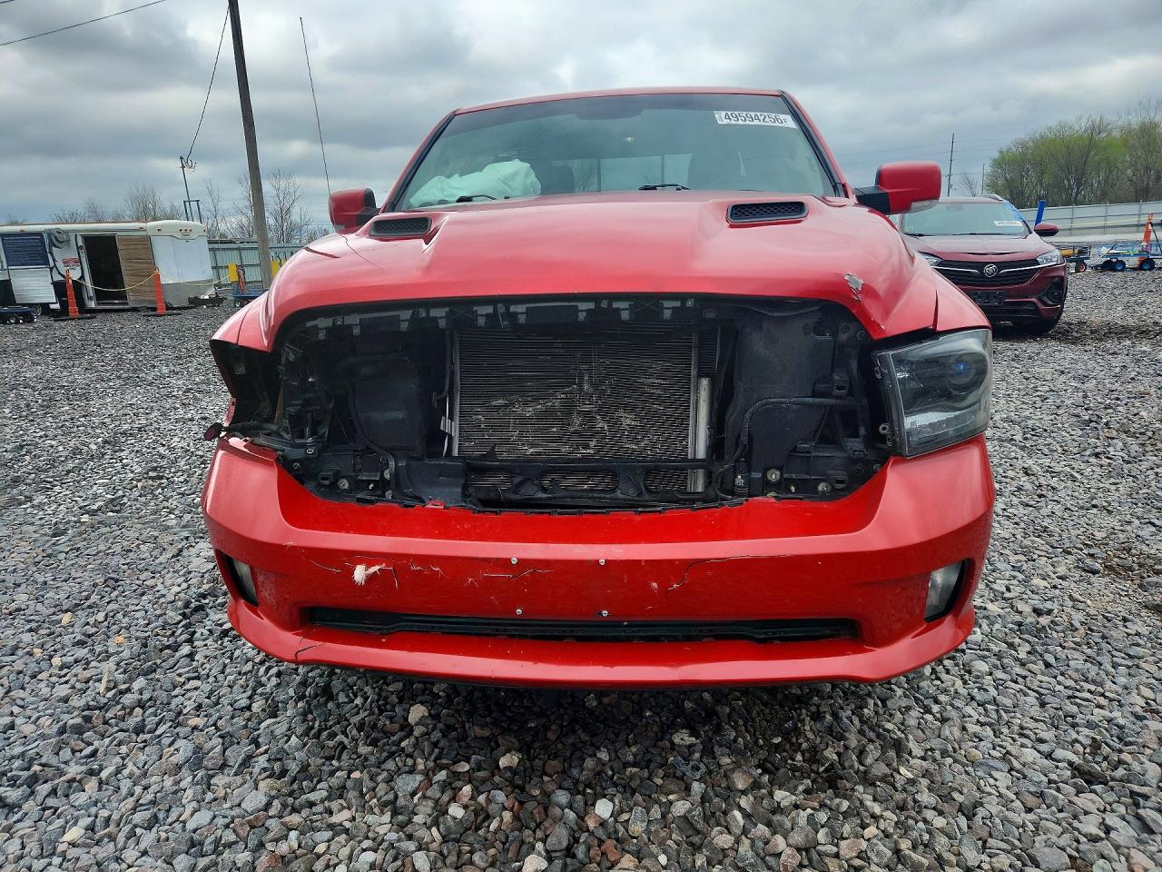 2018 Ram 1500 Sport Red vin: 1C6RR7MT7JS337367