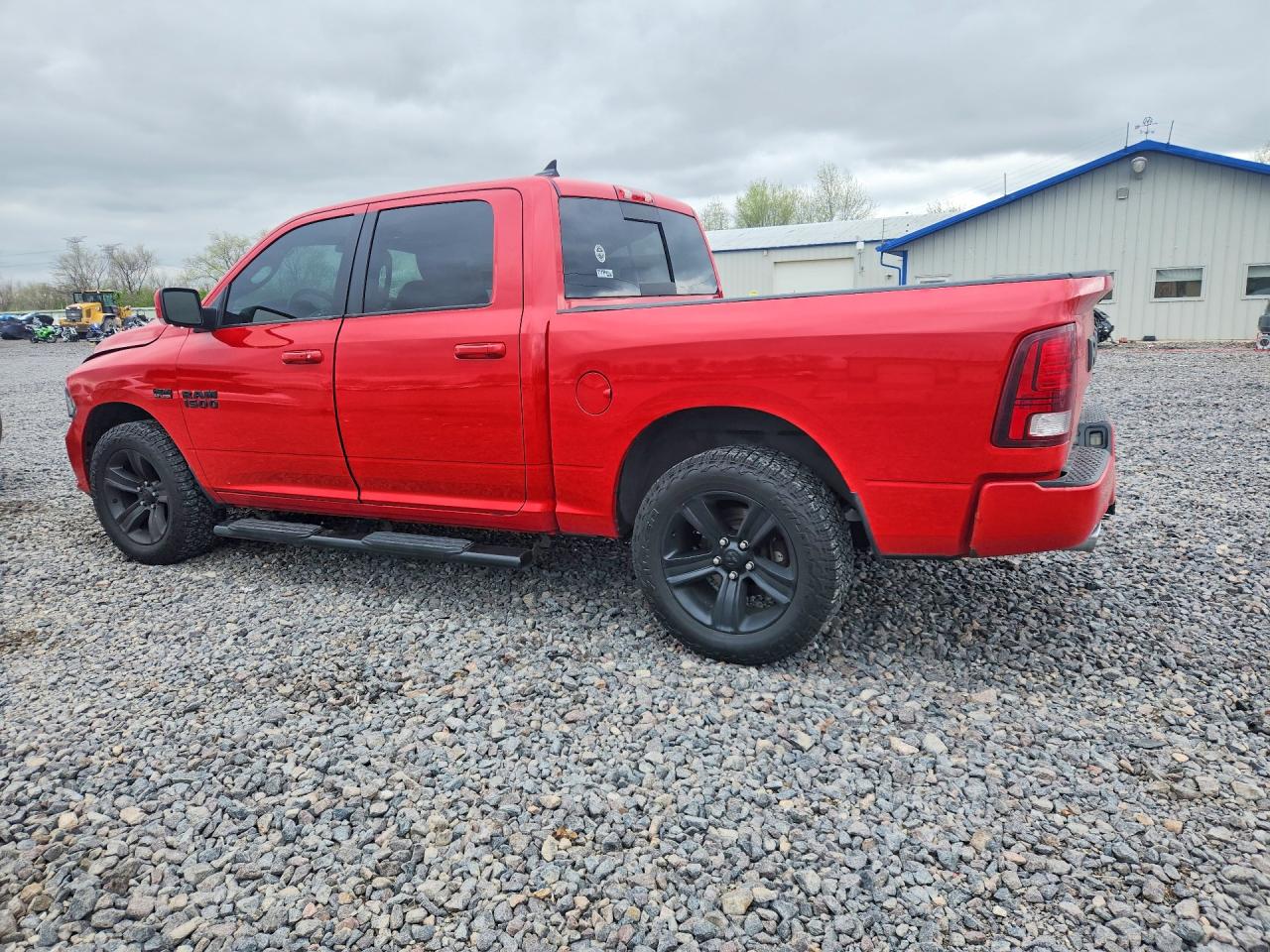 2018 Ram 1500 Sport Red vin: 1C6RR7MT7JS337367