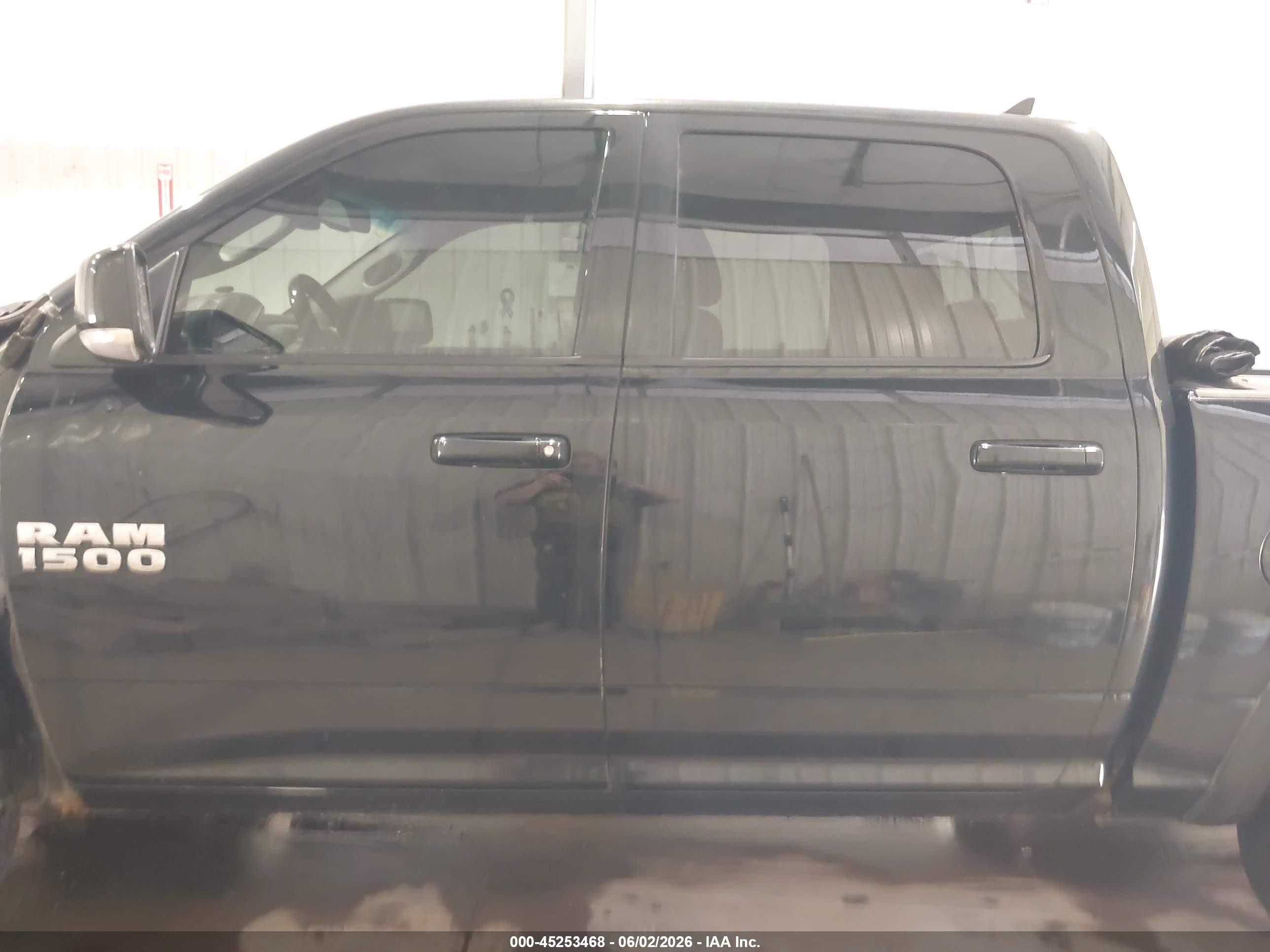 2013 Ram 1500 Sport Black vin: 1C6RR7MT8DS514092