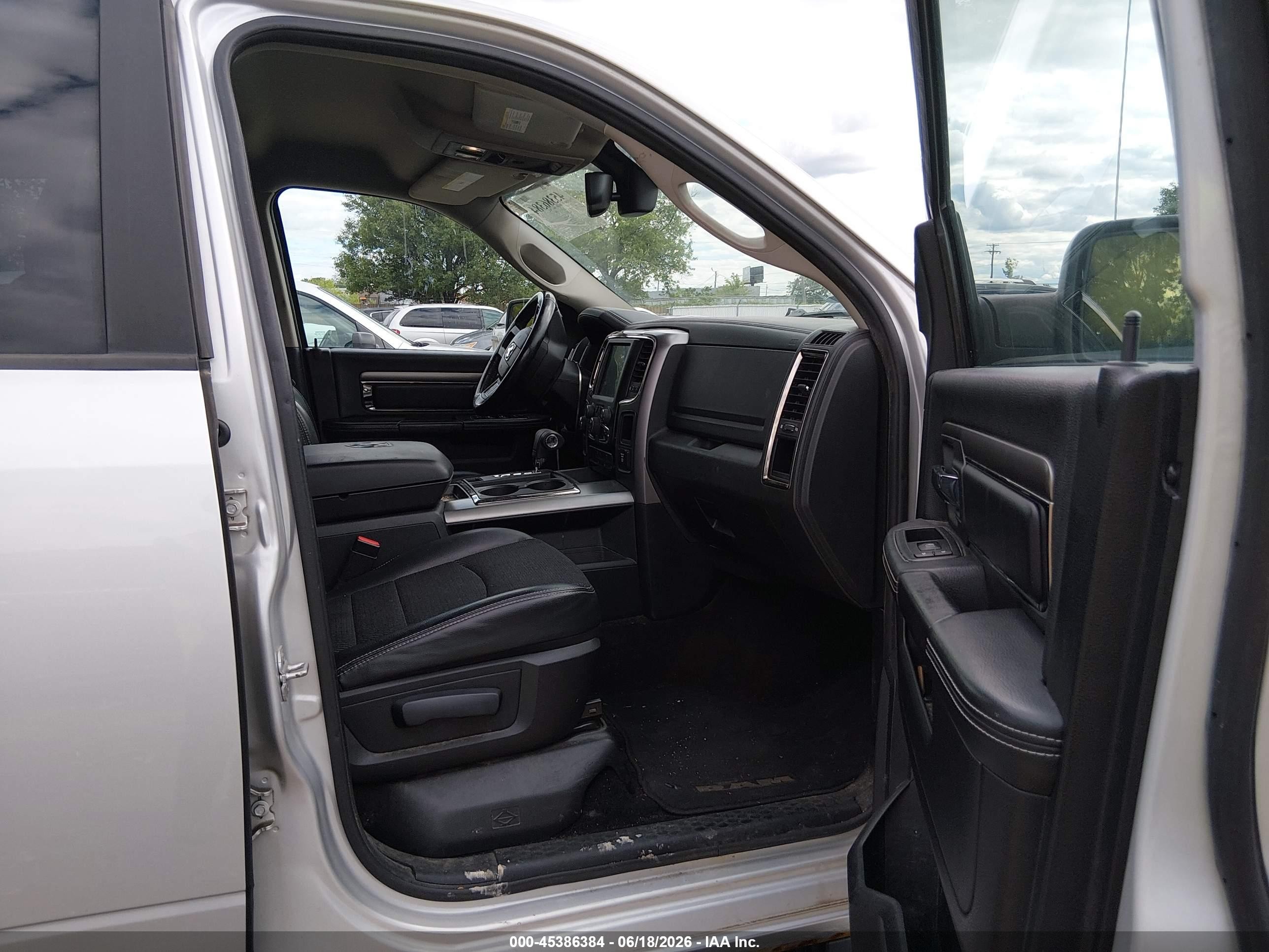 2013 Ram 1500 Sport Silver vin: 1C6RR7MT8DS536819