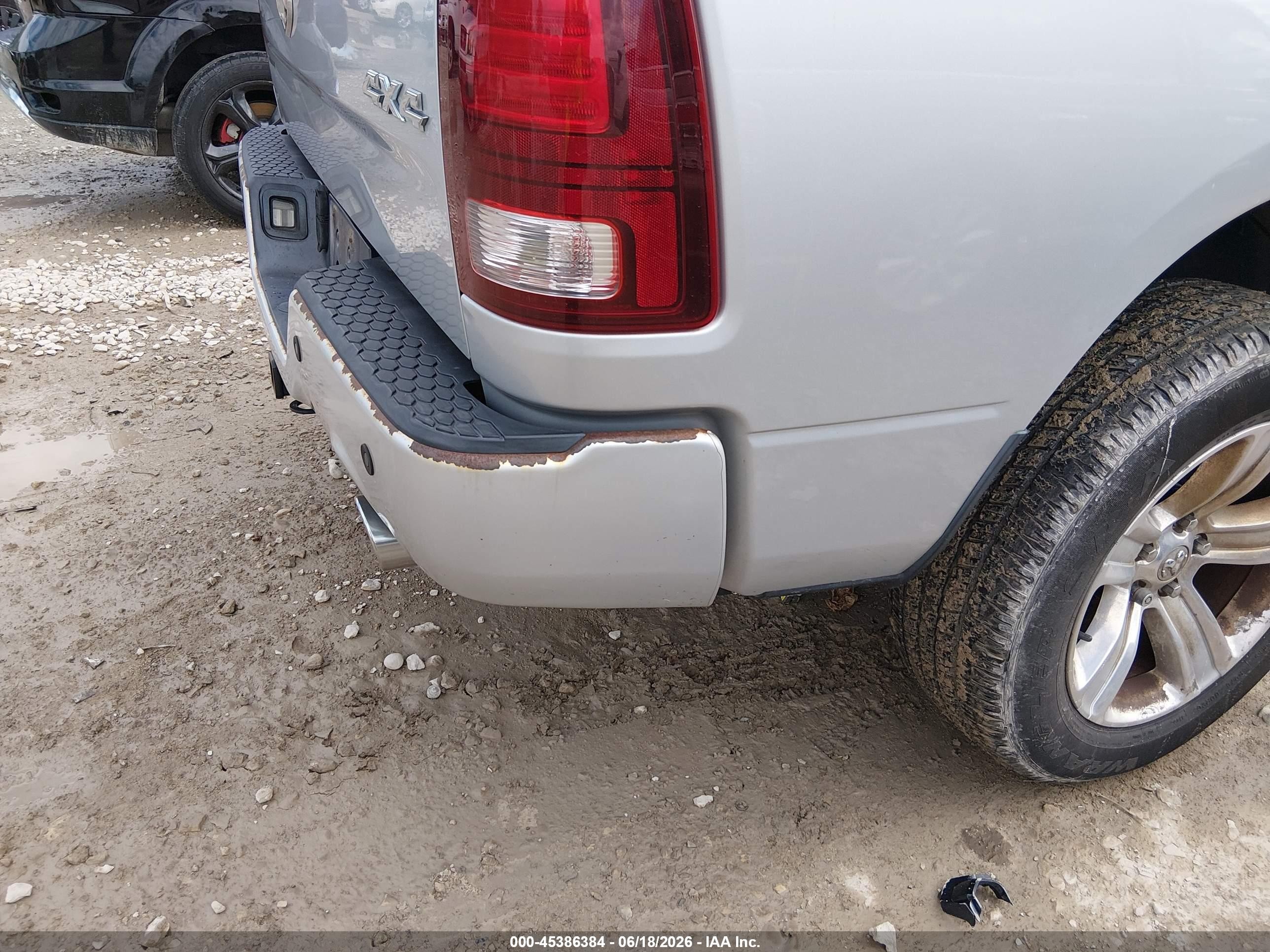 2013 Ram 1500 Sport Silver vin: 1C6RR7MT8DS536819