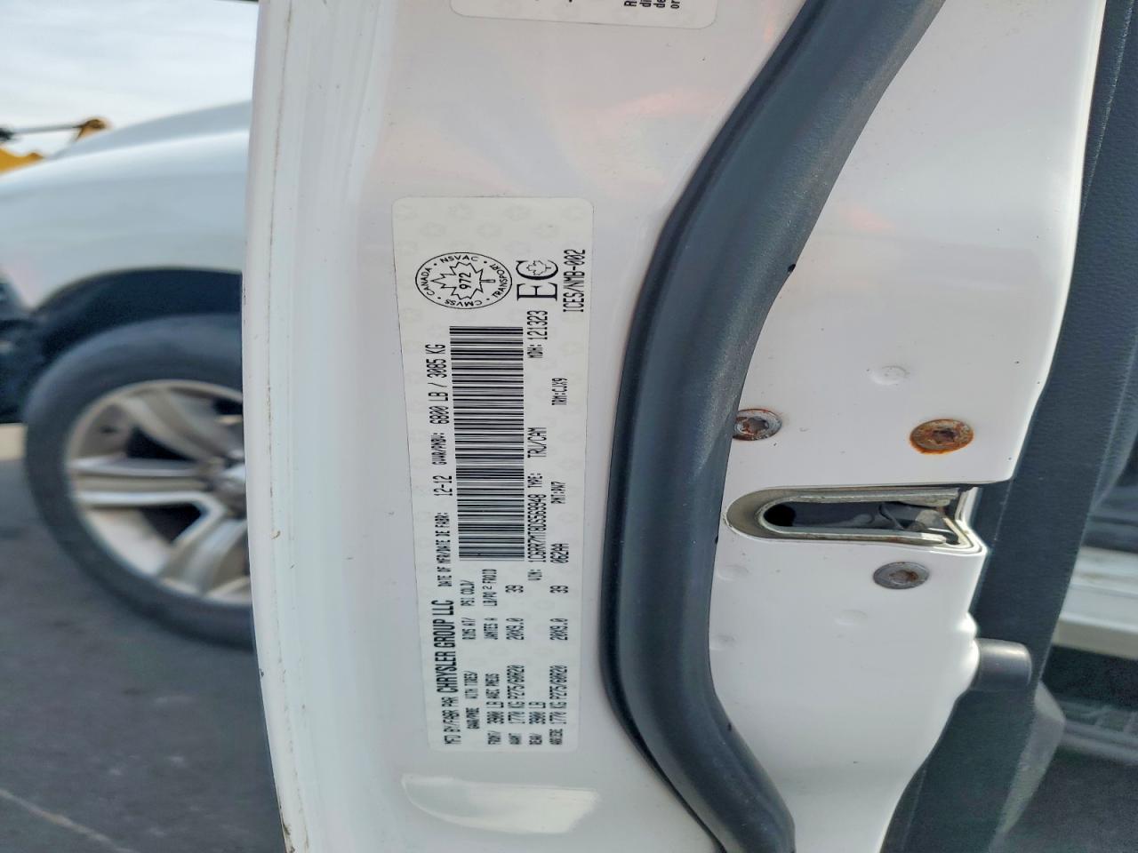 2013 Ram 1500 Sport White vin: 1C6RR7MT8DS569948