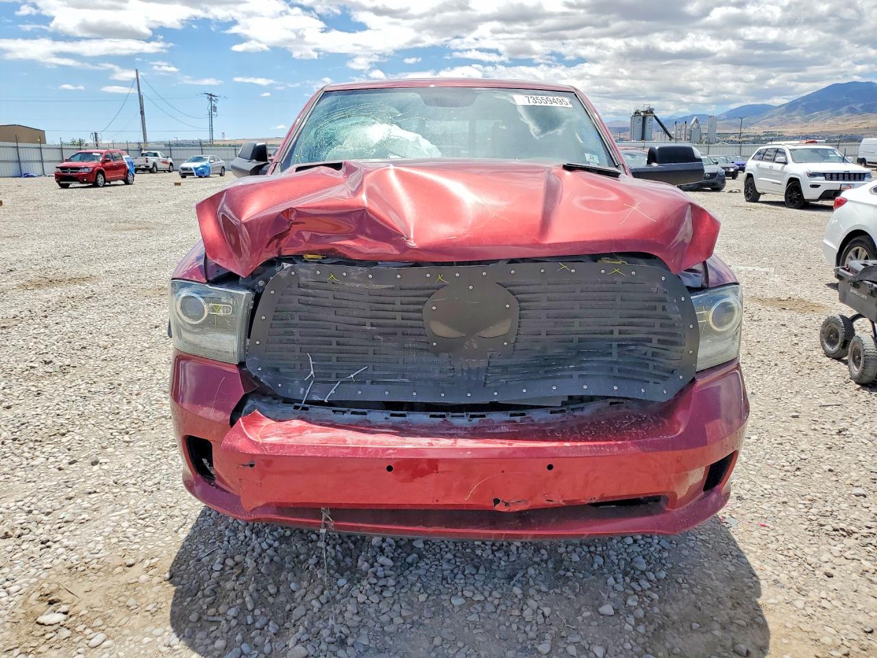 2014 Ram 1500 Sport Red vin: 1C6RR7MT8ES348027