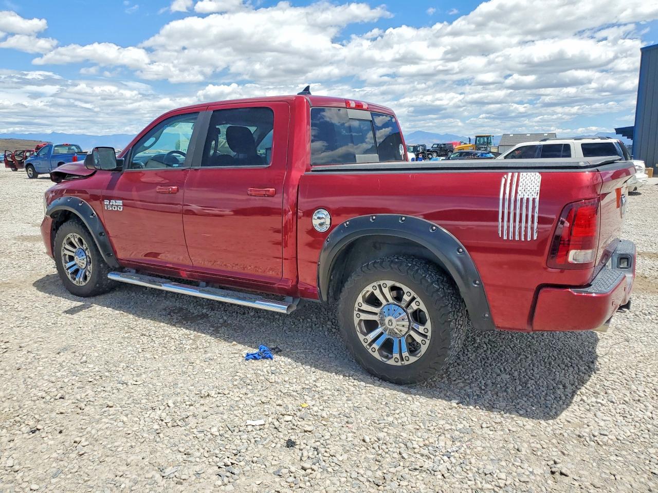 2014 Ram 1500 Sport Red vin: 1C6RR7MT8ES348027