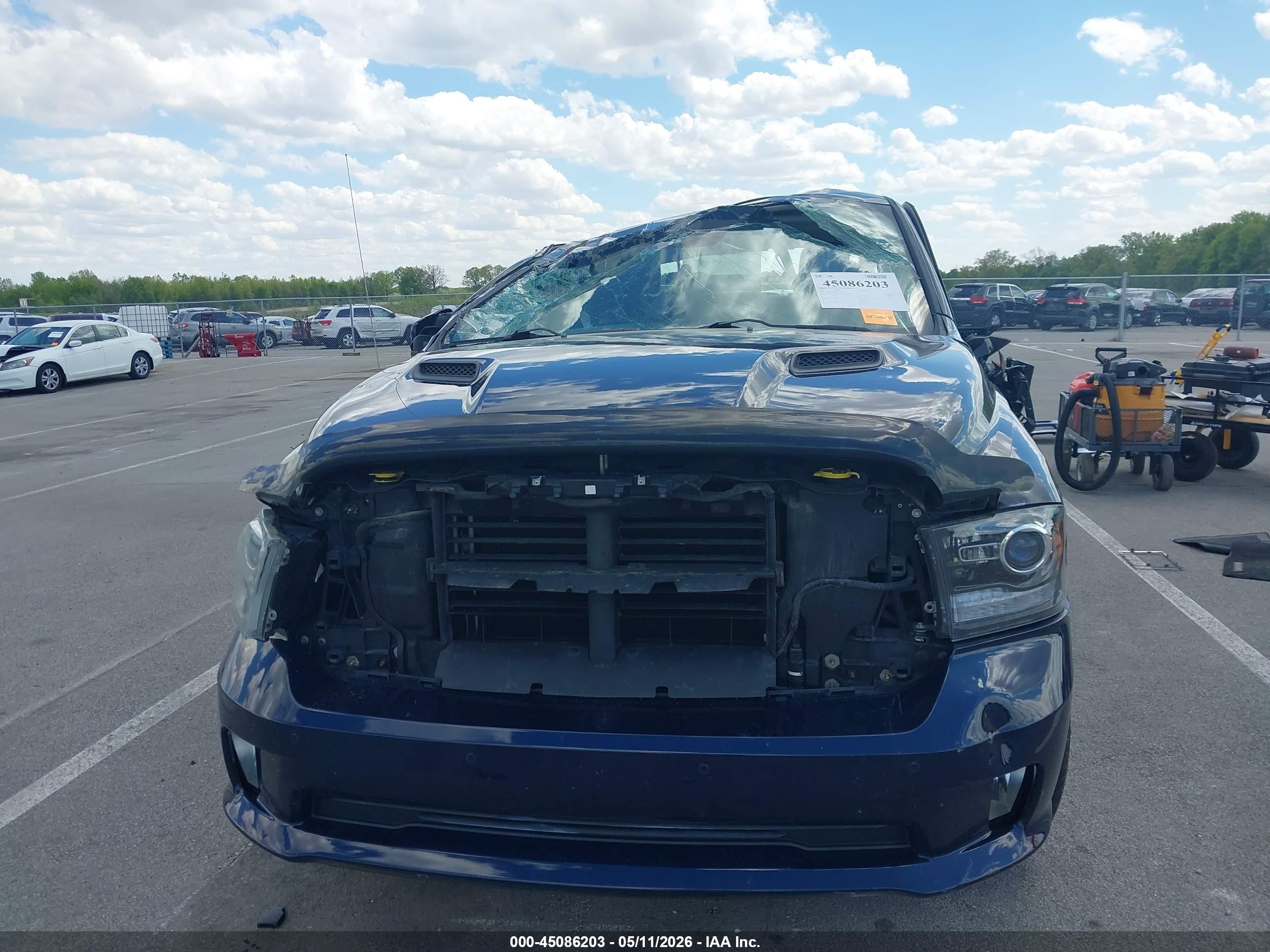 2015 Ram 1500 Sport Blue vin: 1C6RR7MT8FS534023