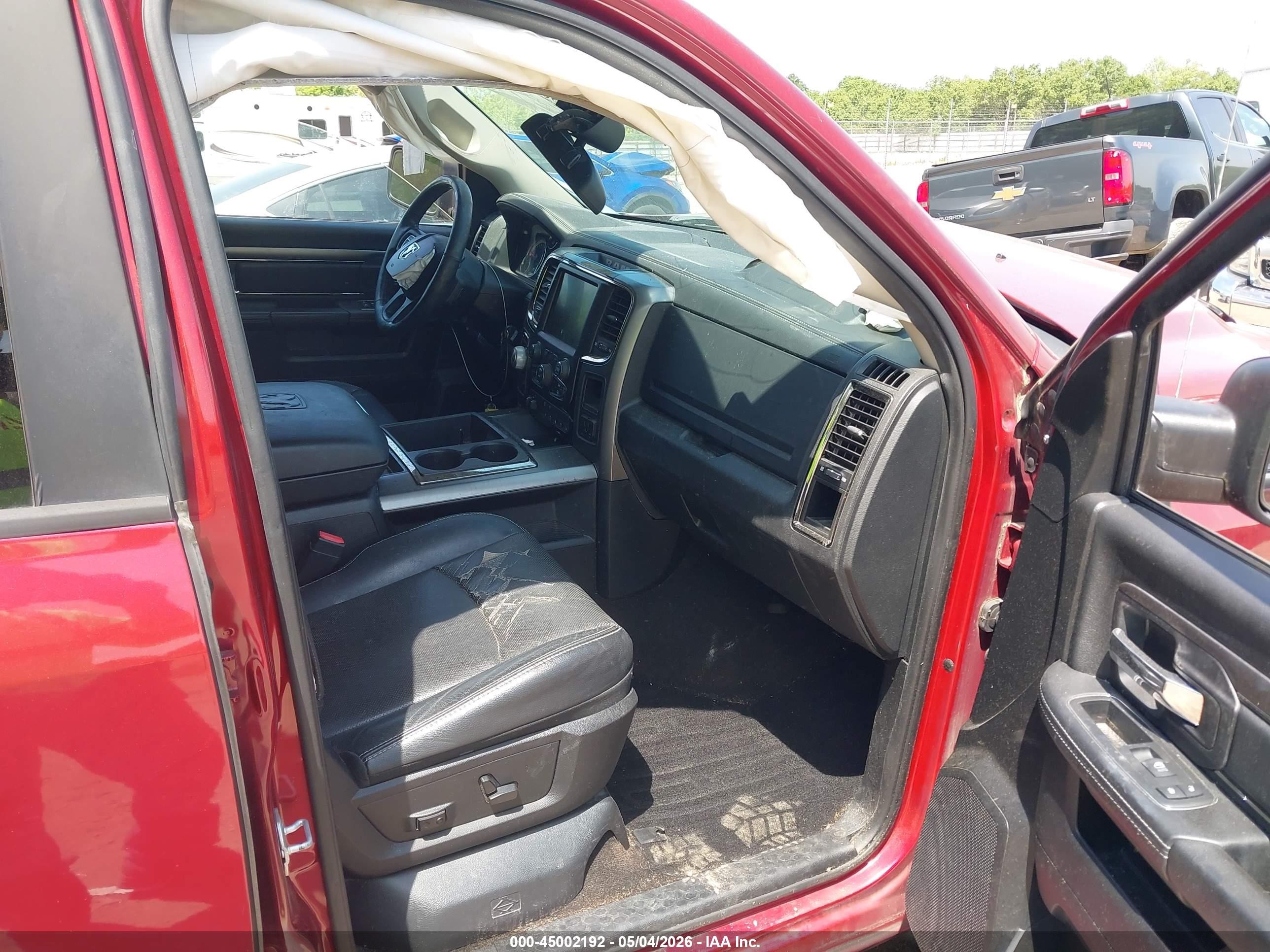 2015 Ram 1500 Sport Maroon vin: 1C6RR7MT8FS598384