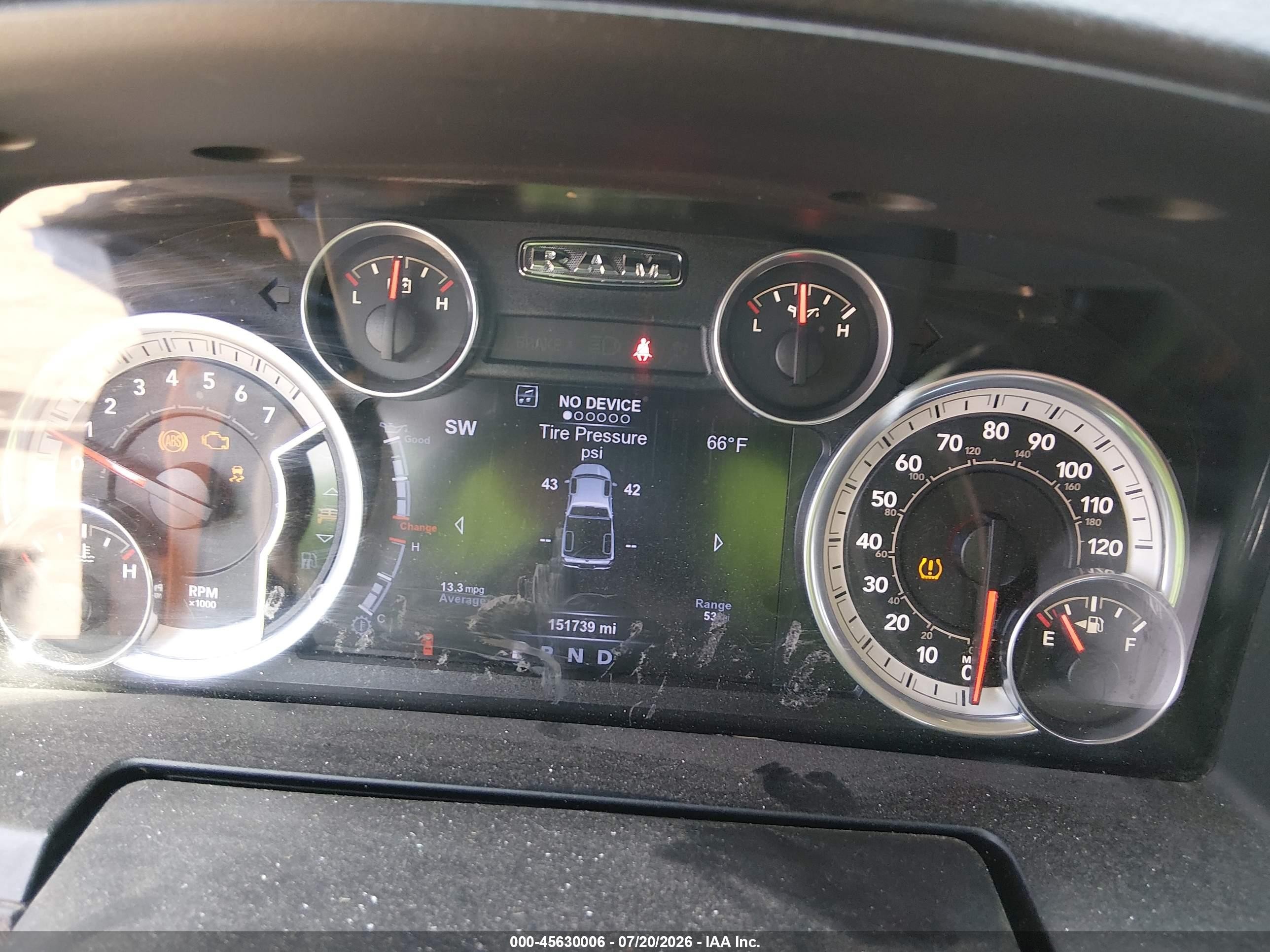 2015 Ram 1500 Sport Orange vin: 1C6RR7MT8FS702159