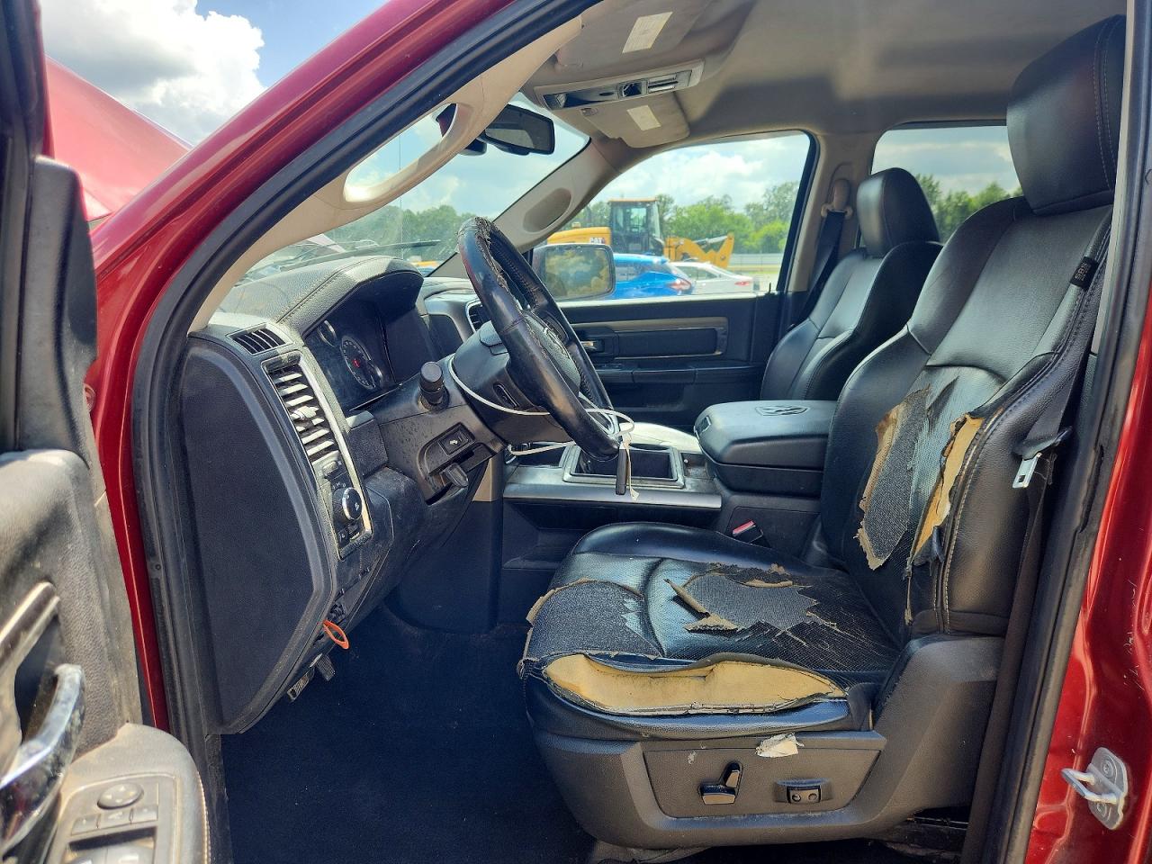 2013 Ram 1500 Sport Красный vin: 1C6RR7MT9DS614041