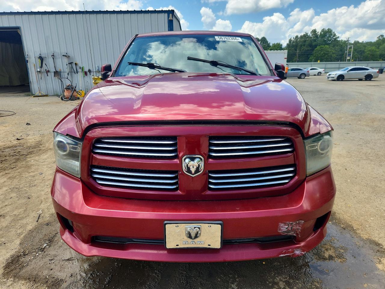 2013 Ram 1500 Sport Красный vin: 1C6RR7MT9DS614041
