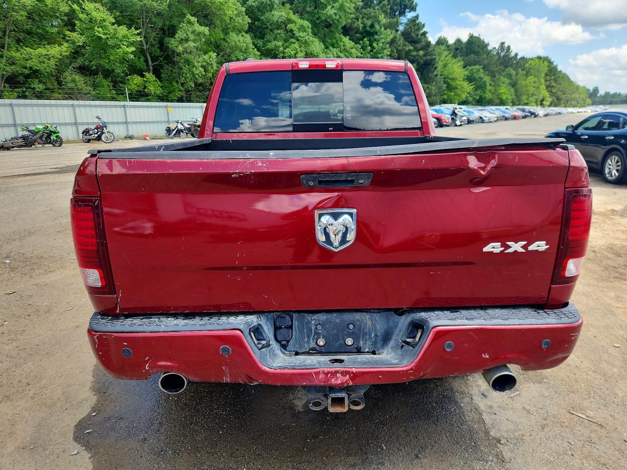 2013 Ram 1500 Sport Красный vin: 1C6RR7MT9DS614041