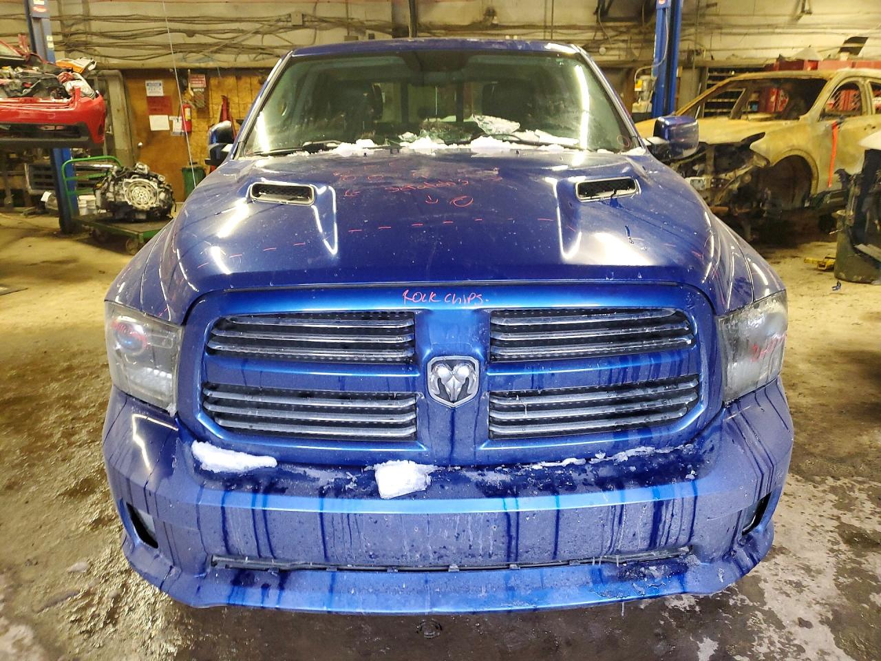 2014 Ram 1500 Sport Blue vin: 1C6RR7MT9ES255999