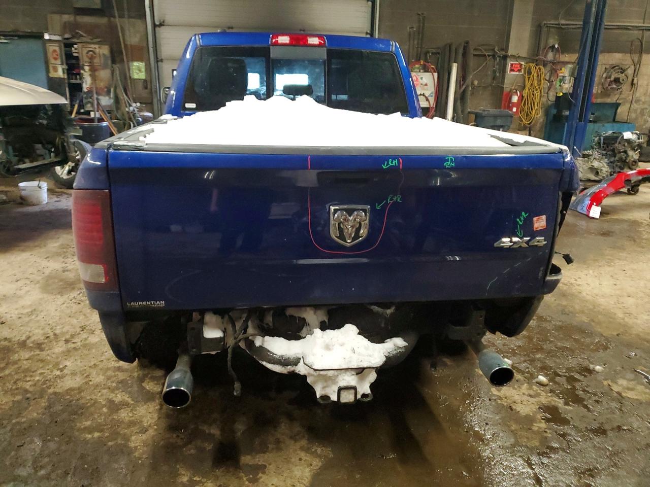 2014 Ram 1500 Sport Blue vin: 1C6RR7MT9ES255999