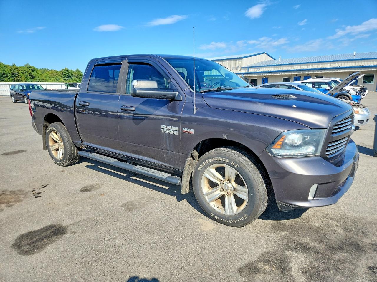 2014 Ram 1500 Sport Charcoal vin: 1C6RR7MT9ES320303