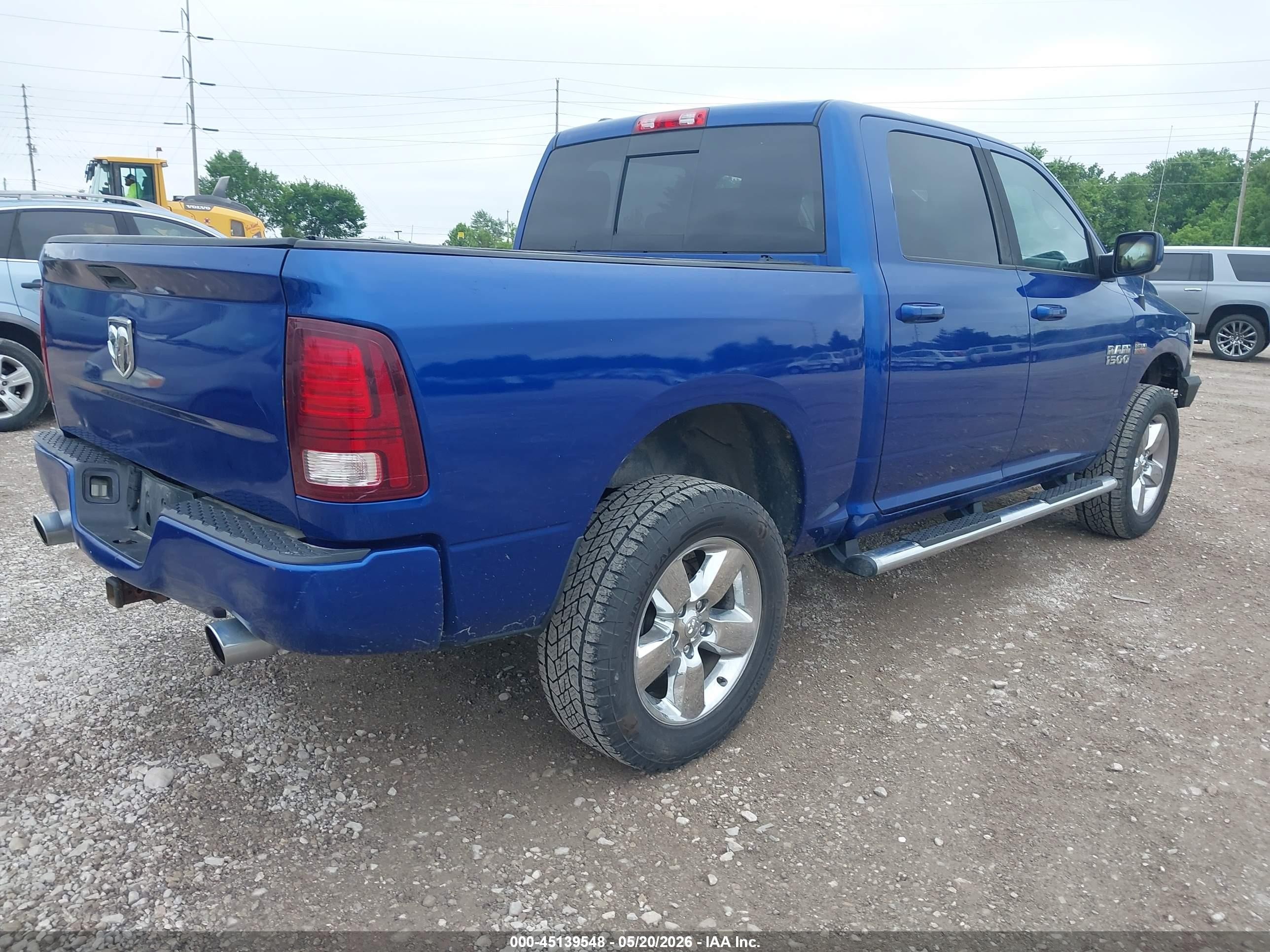 2014 Ram 1500 Sport Blue vin: 1C6RR7MT9ES368206
