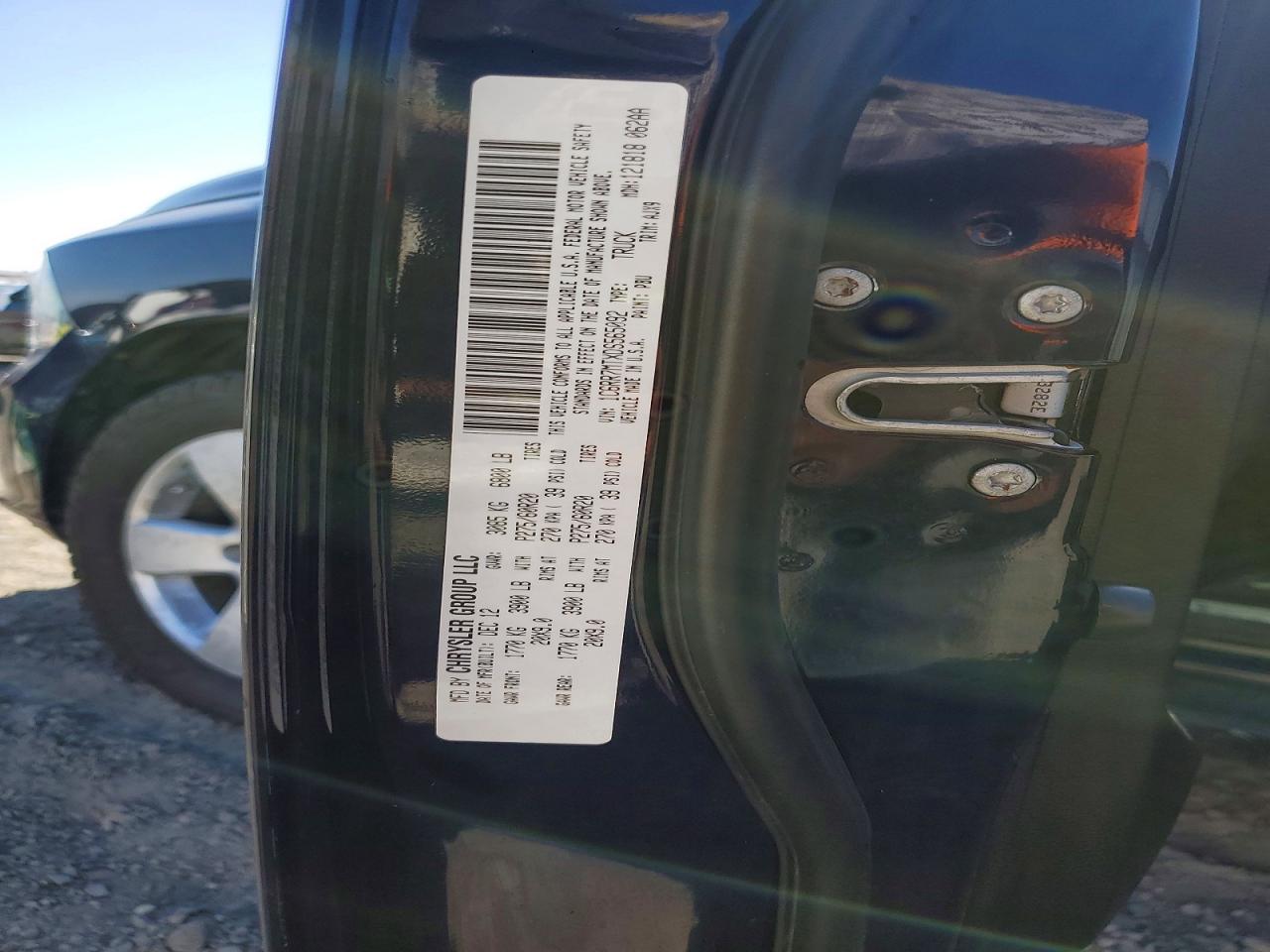 2013 Ram 1500 Sport Синий vin: 1C6RR7MTXDS565092