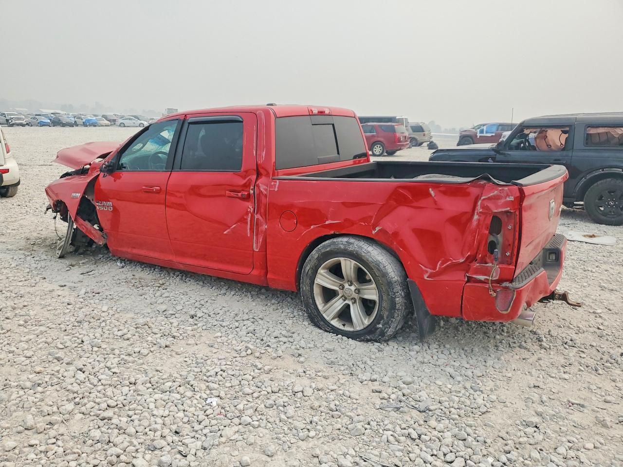 2013 Ram 1500 Sport Red vin: 1C6RR7MTXDS590428