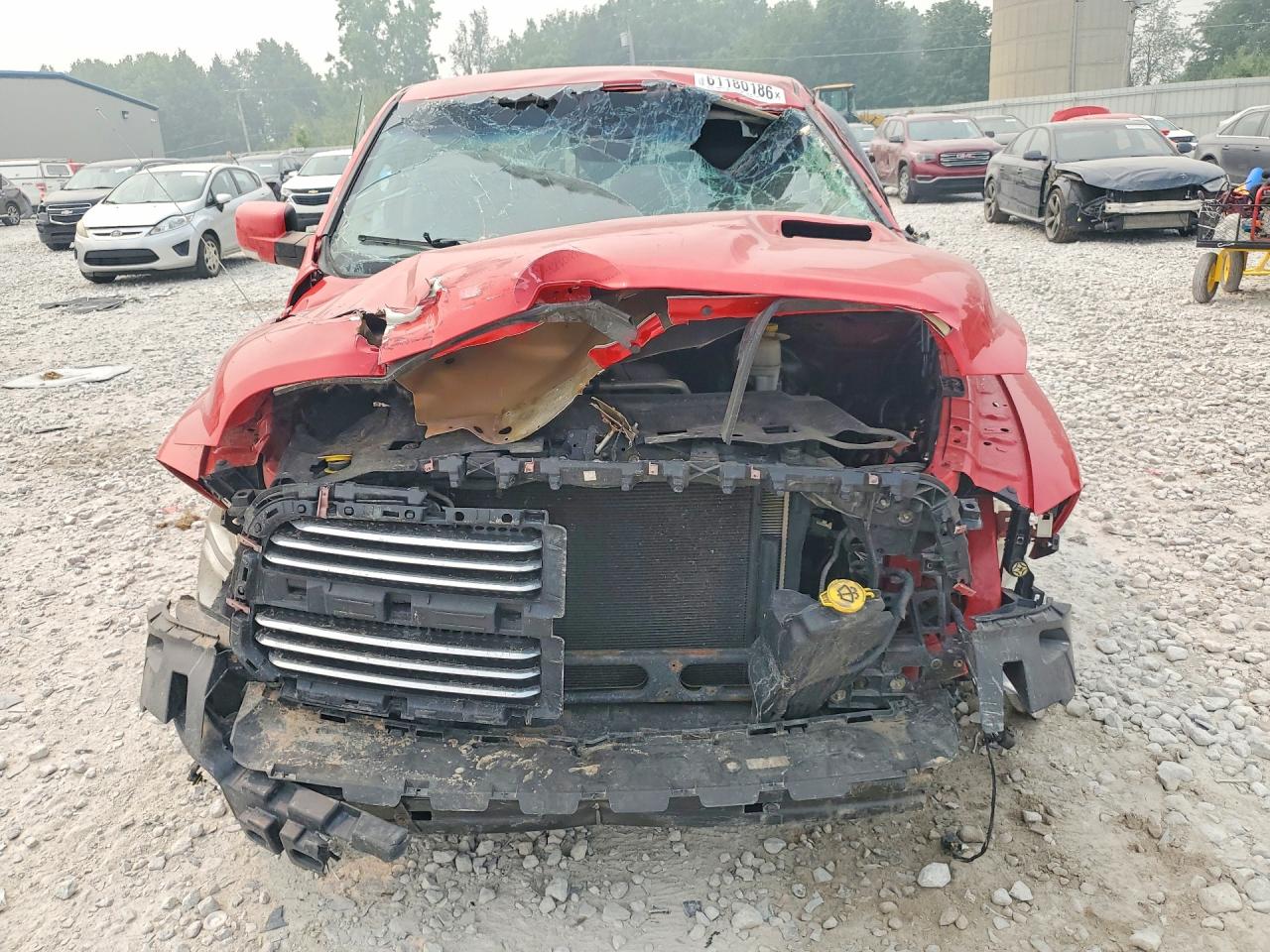 2013 Ram 1500 Sport Red vin: 1C6RR7MTXDS590428