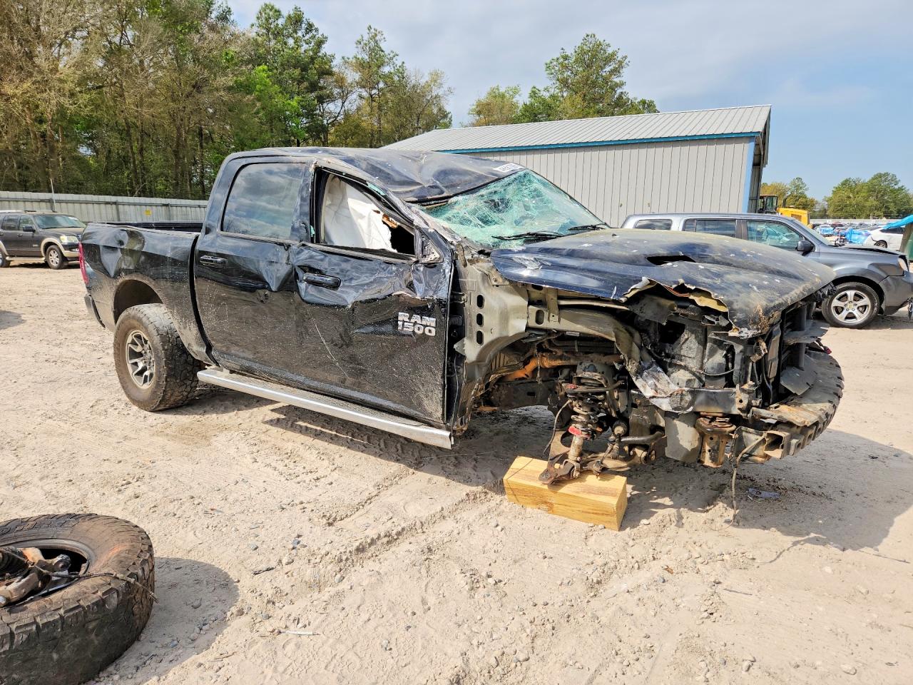 2014 Ram 1500 Sport Черный vin: 1C6RR7MTXES123706