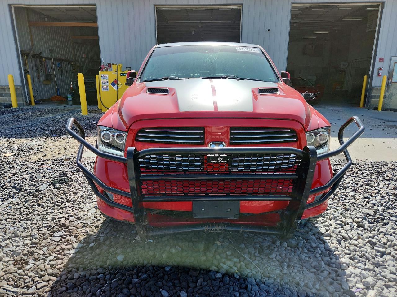 2014 Ram 1500 Sport Red vin: 1C6RR7MTXES303414