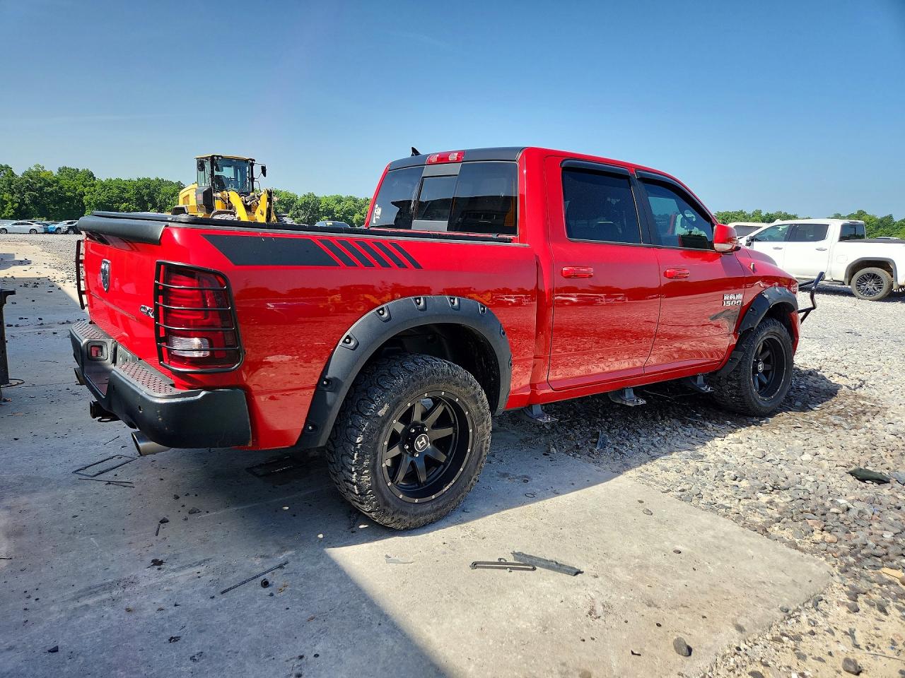 2014 Ram 1500 Sport Red vin: 1C6RR7MTXES303414