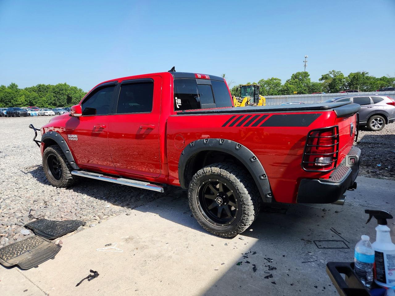 2014 Ram 1500 Sport Red vin: 1C6RR7MTXES303414