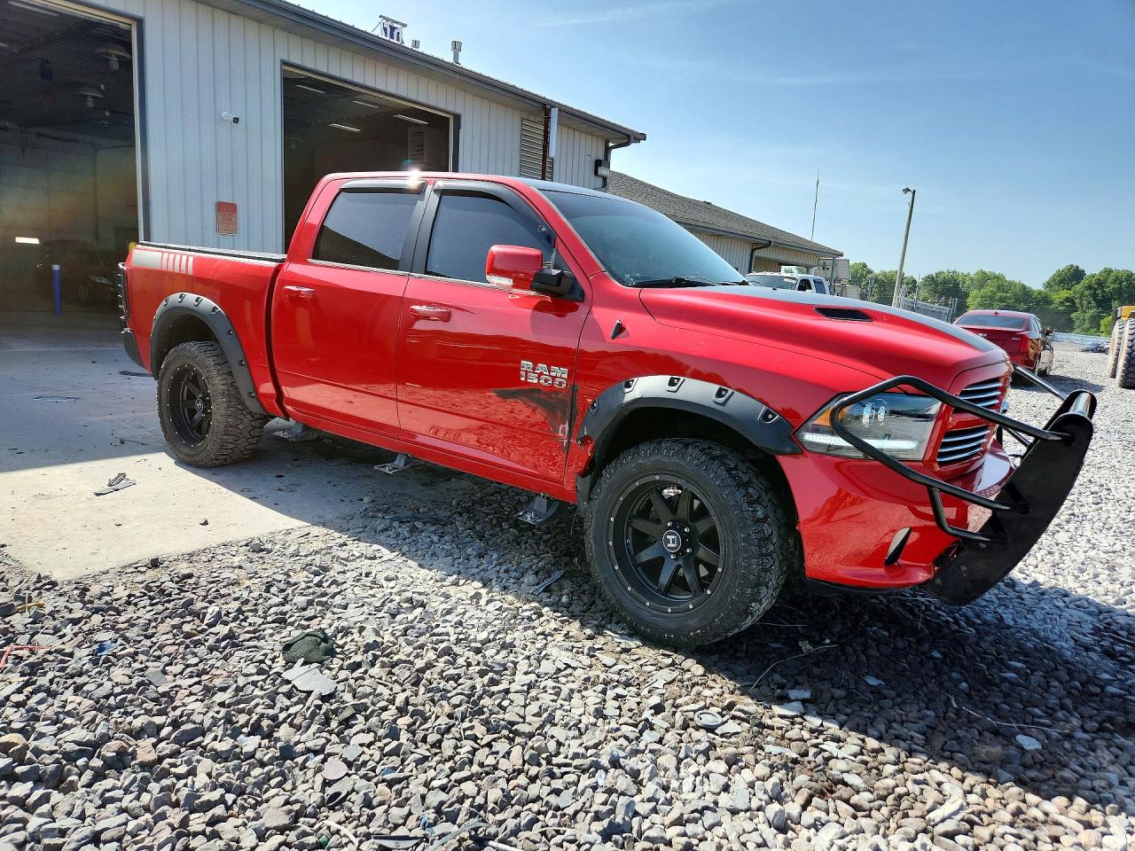 2014 Ram 1500 Sport Red vin: 1C6RR7MTXES303414
