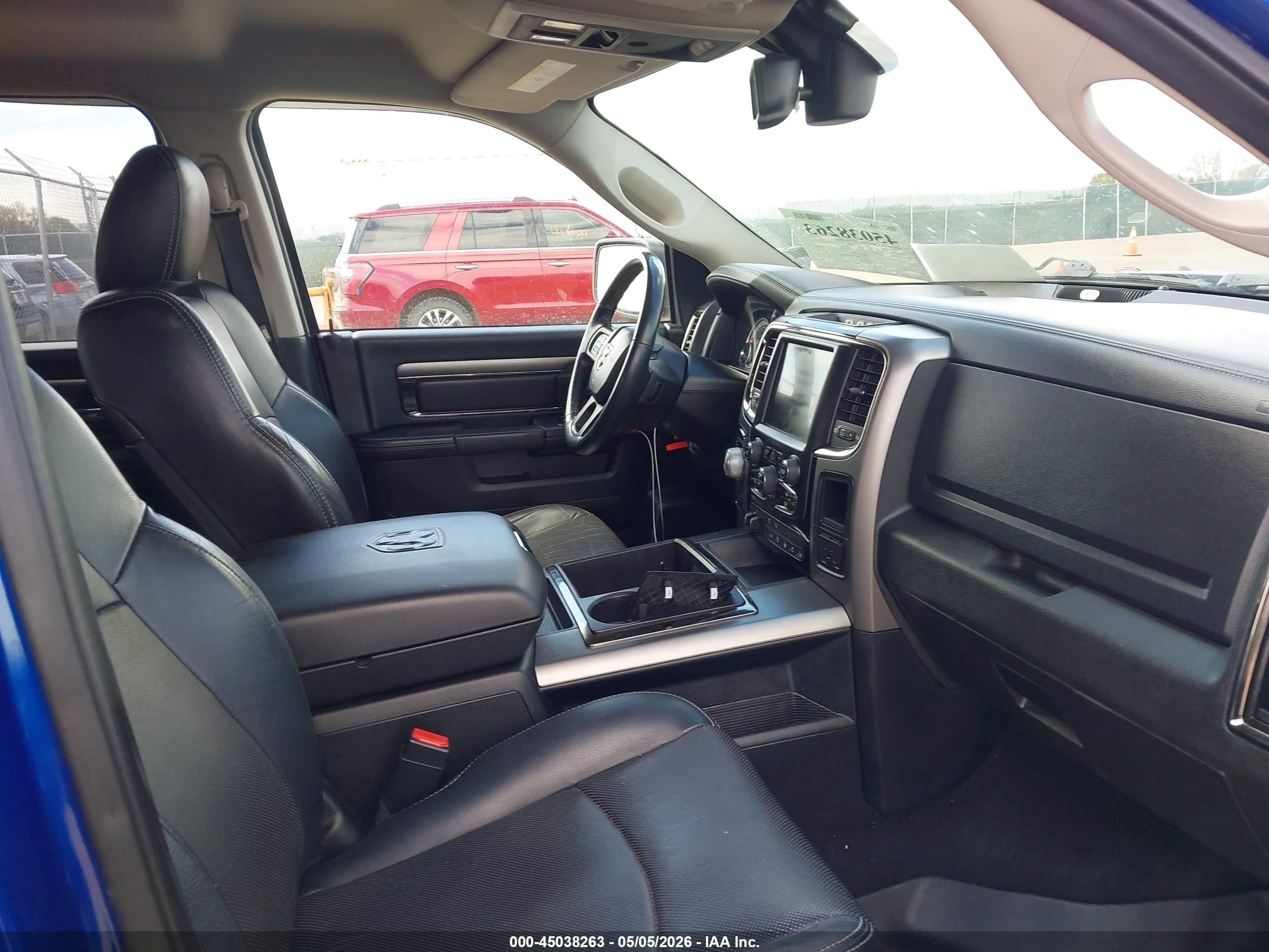 2014 Ram 1500 Sport Blue vin: 1C6RR7MTXES452017